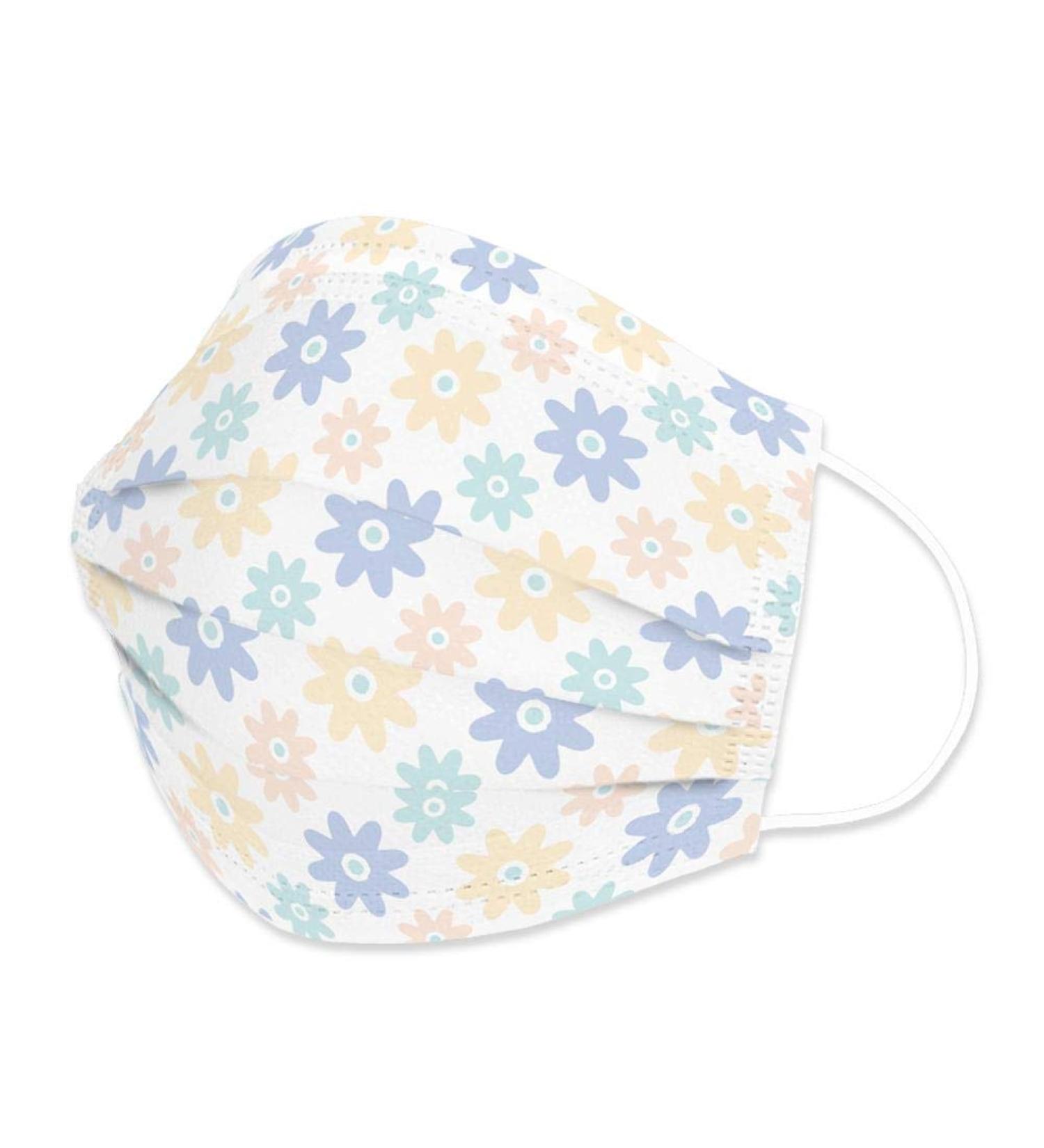 Edaren 10Pcs/Pack Unique Disposable Face Mask Adult Men Women Special 3-Ply Mouth Mask Four-color Flowers - Buy Online on GoSupps.com