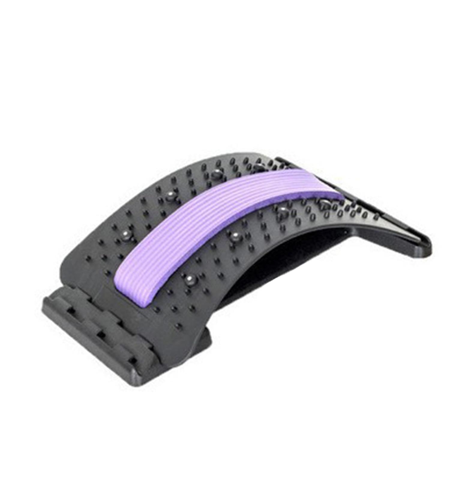 Back Pain Corrector Back Stretcher Lumbar Traction Device for Pain Relief Lightweight Portable Back Pain Corrector Herniated Disc Treatment Tool Purple One Size One Size Purple - Buy Online on GoSupps.com
