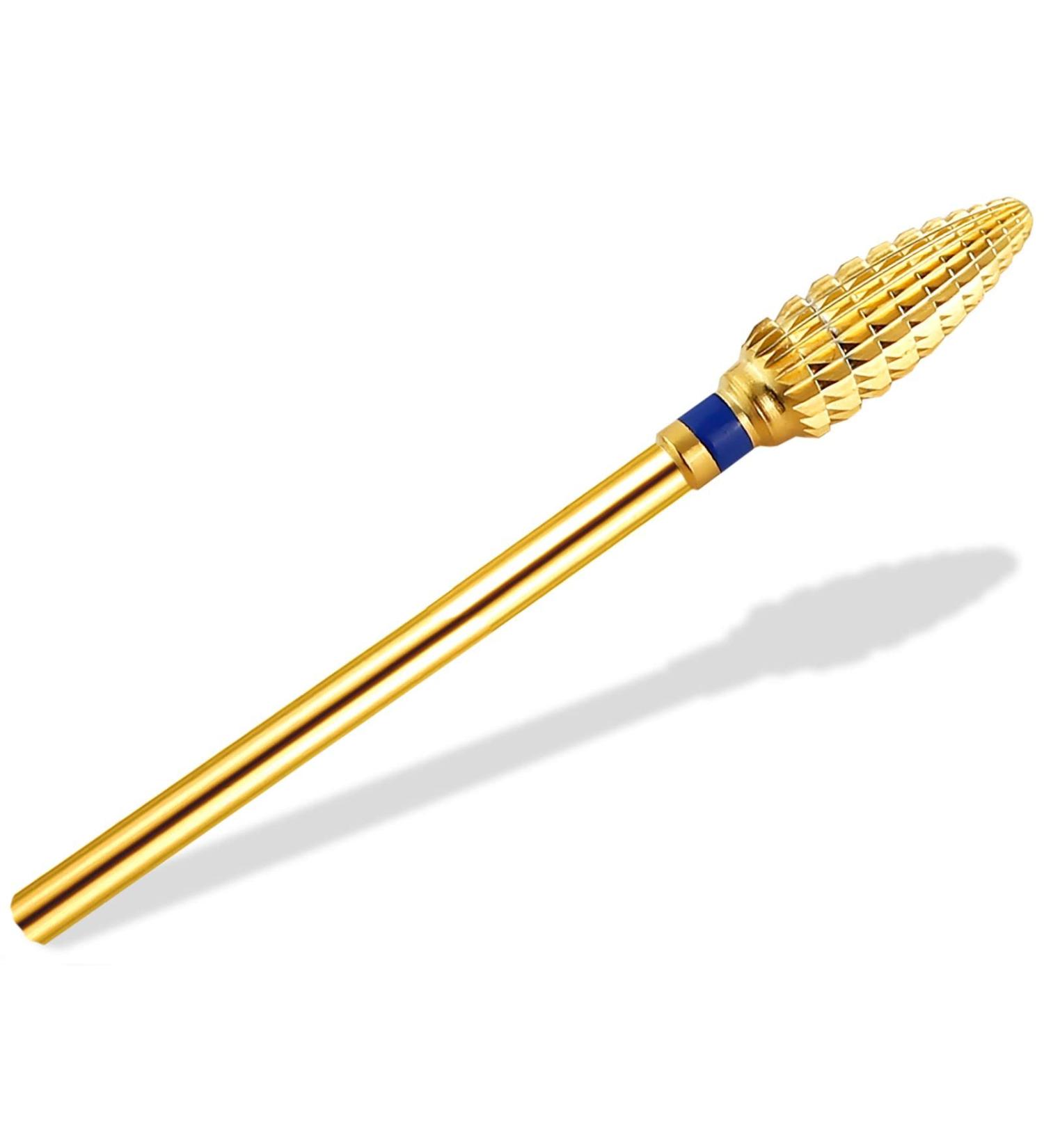 Premium Nail Cutter BIT - Hard Metal Gel & Acrylic Nails Grinding Tool | Medium-Fine Manicure & Pedicure Attachment for Perfect Nail Care - Buy Online on GoSupps.com