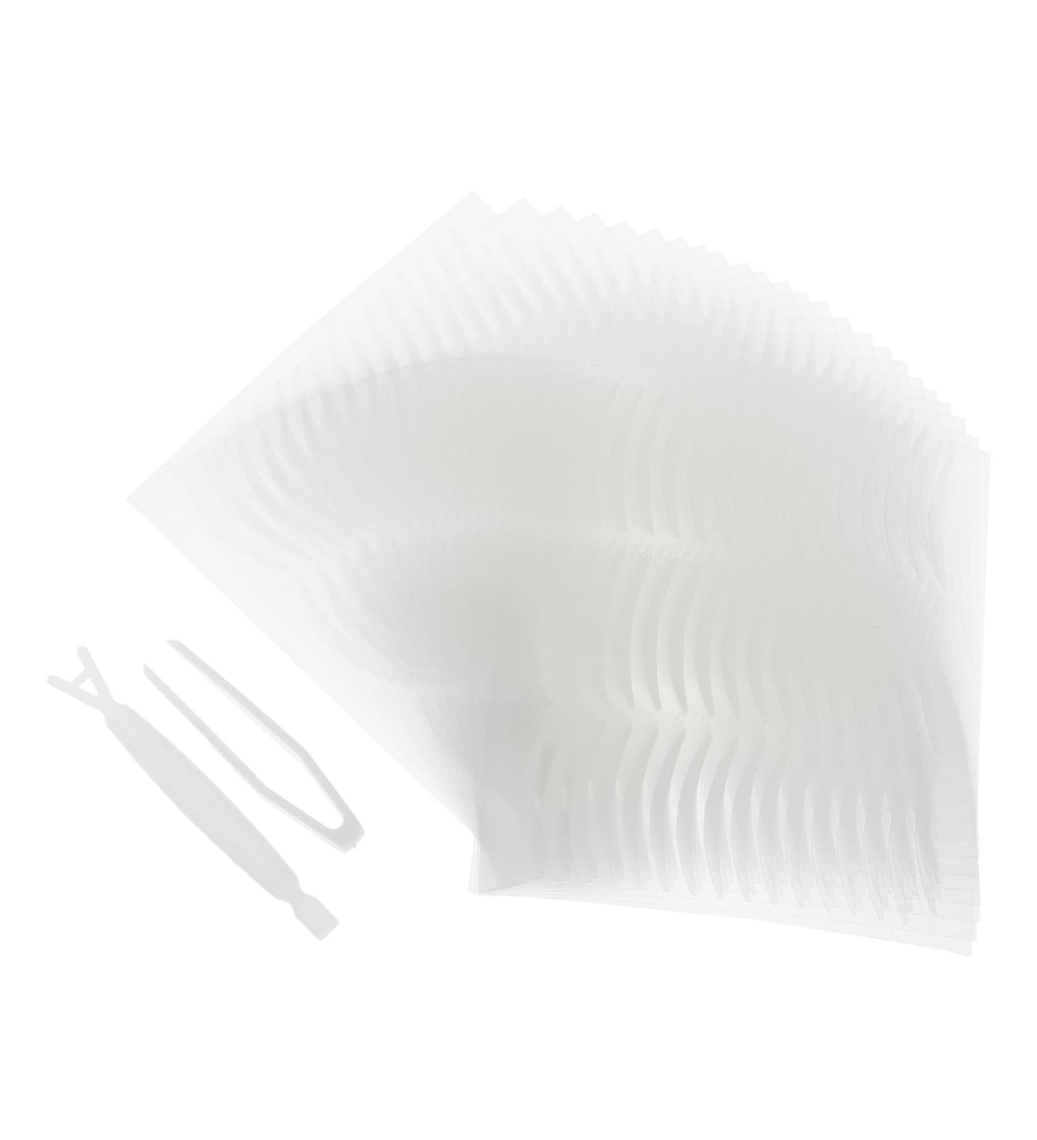 DOITOOL 2sets Double Eyelid Sticker Lasting Eyelid Tape Stickers for Girls Adhesive Eyelid Lifter Natural Double Eyelid Tape Invisible Tape Cosmetic Woman Medical Glue Eyelid Stickers - Buy Online on GoSupps.com