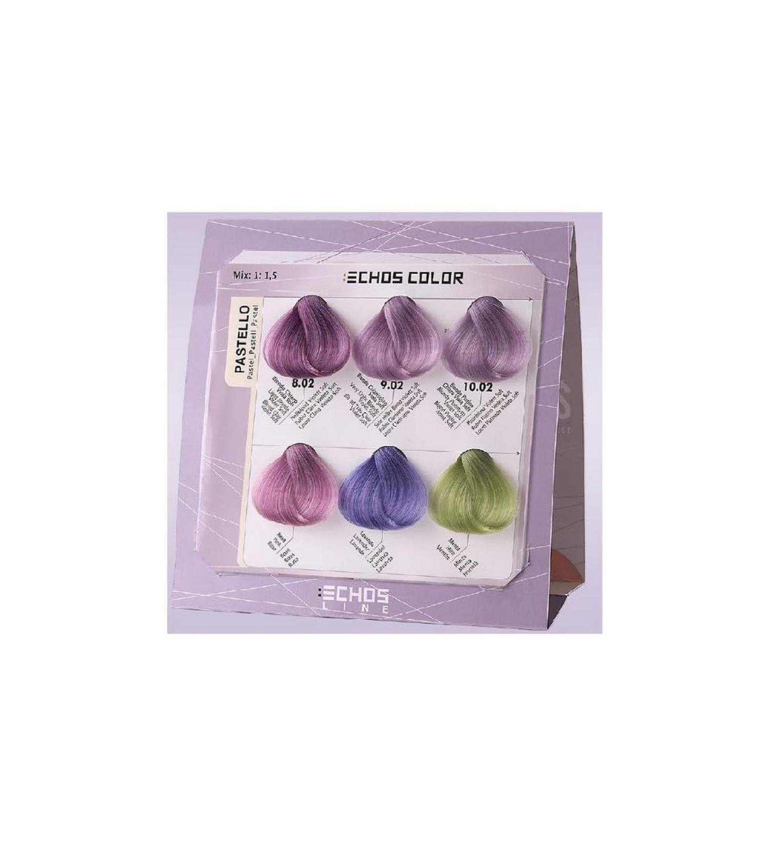 Echosline Hair color cream with beeswax and vitamin C 100 ml Echoline 126 nuances mint