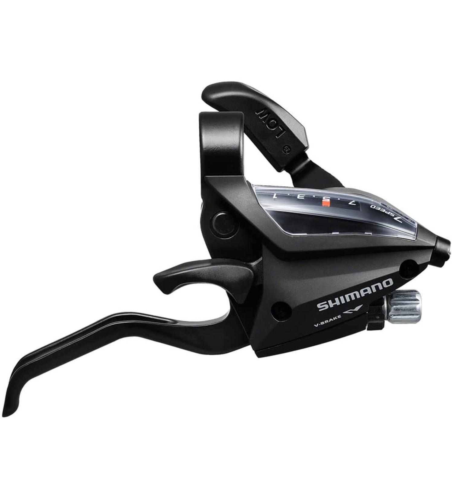 SHIMANO ST-EF500-7R2A Mountain Bicycle Shift/Brake Lever (Right 7-Speed)