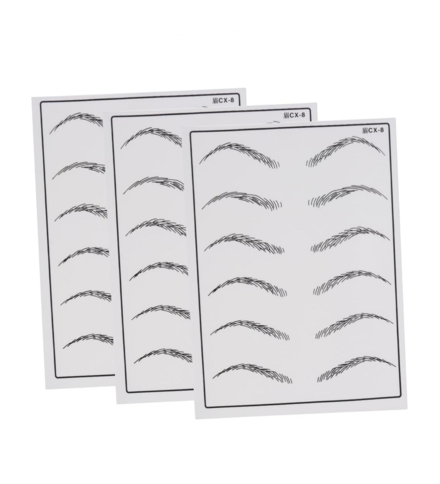 Hemoton Permanent Eyebrow Cosmetic - Makeup Practice for Supply Skin Microblading Fake - Buy Online on GoSupps.com