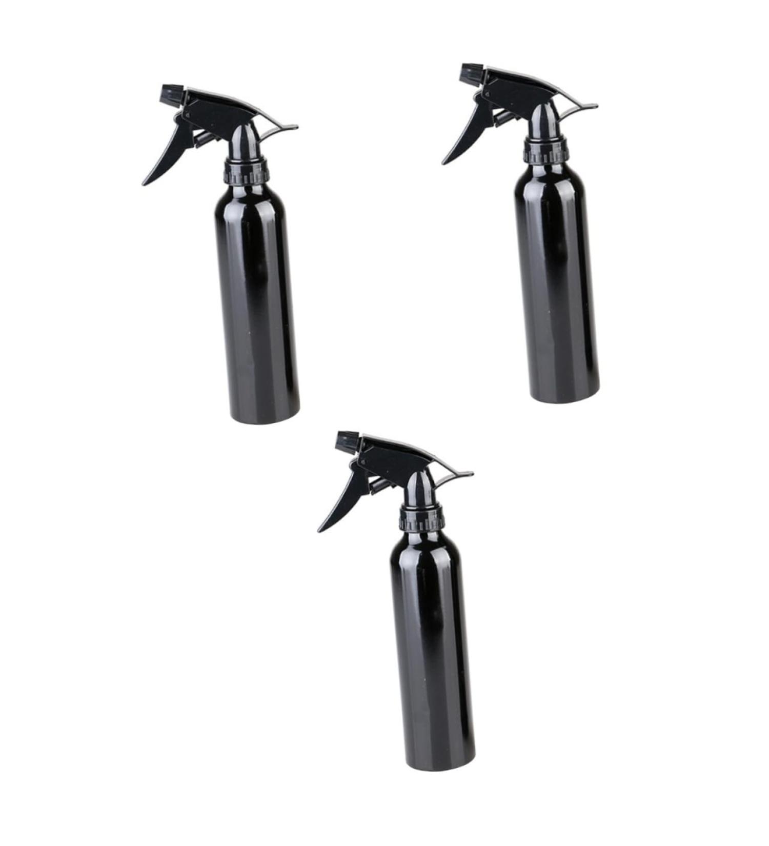 FRCOLOR 3pcs Fine Mist Spray Bottles for Plants - Refillable Water Spray Bottles - Black - Perfect Plant Mister for Indoor & Outdoor Gardening - Buy Online on GoSupps.com