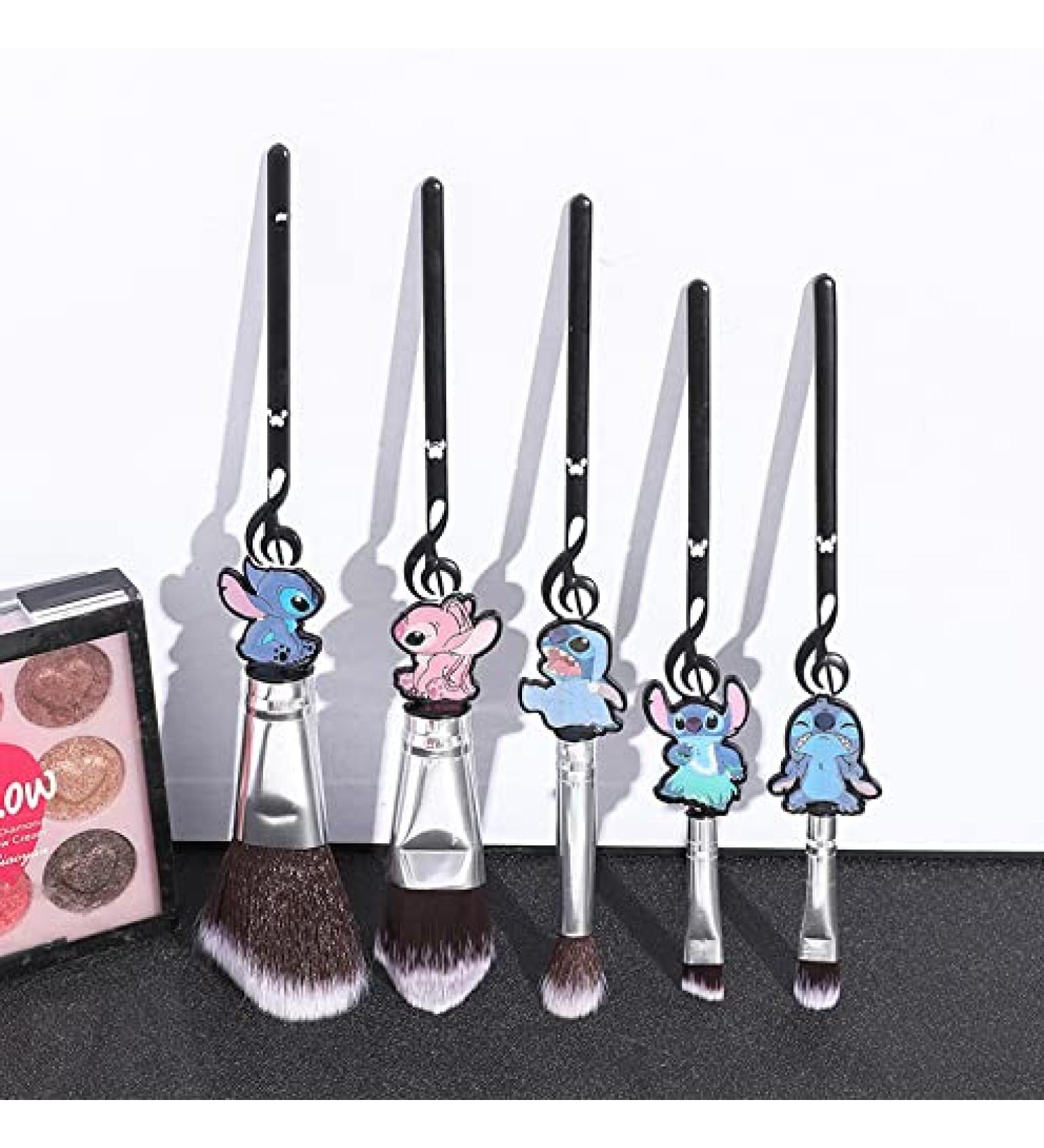 5pcs Makeup Brushes Set - Black Simple Blush & Eye Shadow Cosmetic Brush Set for Daily Makeup | International Shipping Available - Buy Online on GoSupps.com