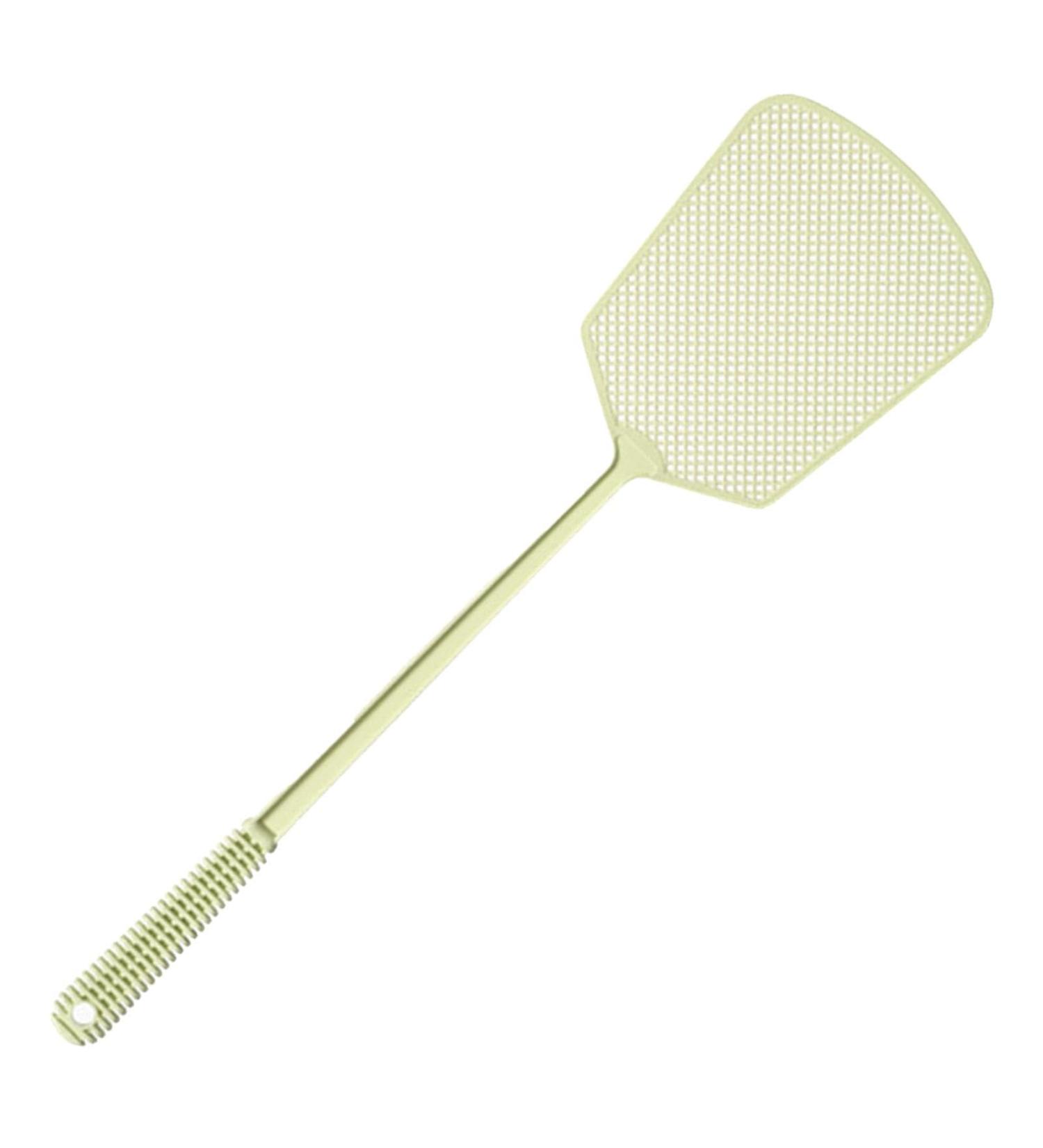 Heavy-Duty Fly Swatter for Outdoor Use - Long-Handled Fly Swatter with Comfortable Grip | Sustainable Outdoor Control Solution - Natural Bamboo Handle for Gardens Picnics and Camping Trips 01 - Buy Online on GoSupps.com