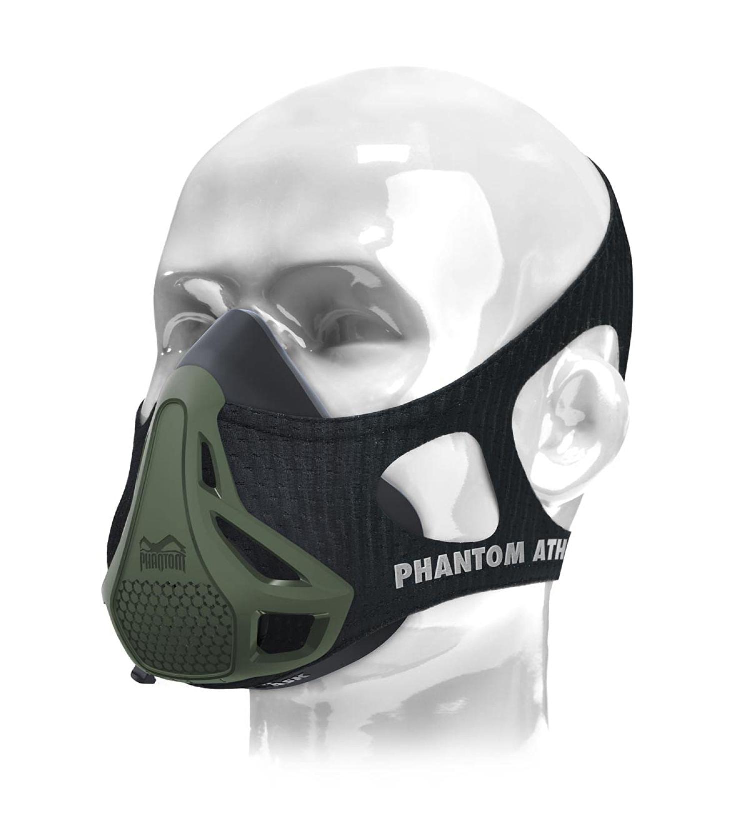 Phantom Athletics Training Mask - Boost Endurance & Performance in Sports | Green S - International Shipping Available - Buy Online on GoSupps.com