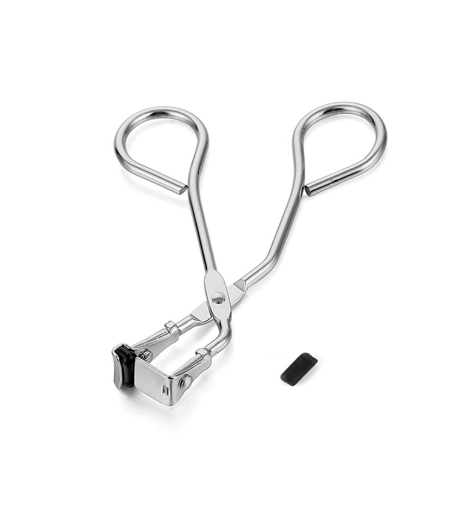 Silicone Eyelash Curler with Refill Pads - Mini Lash Curler for Dramatic Look | Fits All Eyelash Shapes - Buy Online on GoSupps.com
