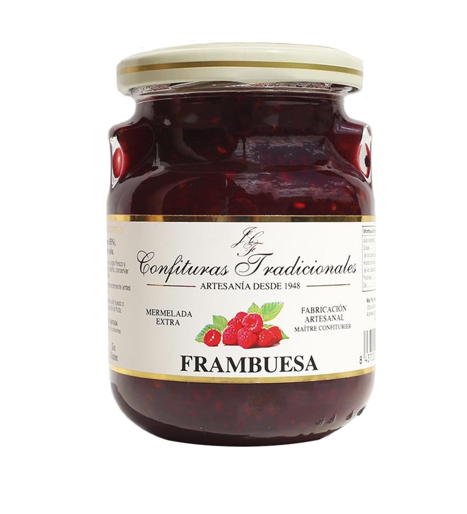 Traditional Jams | Raspberry Jam - Pot 300 gr. - Buy Online on GoSupps.com