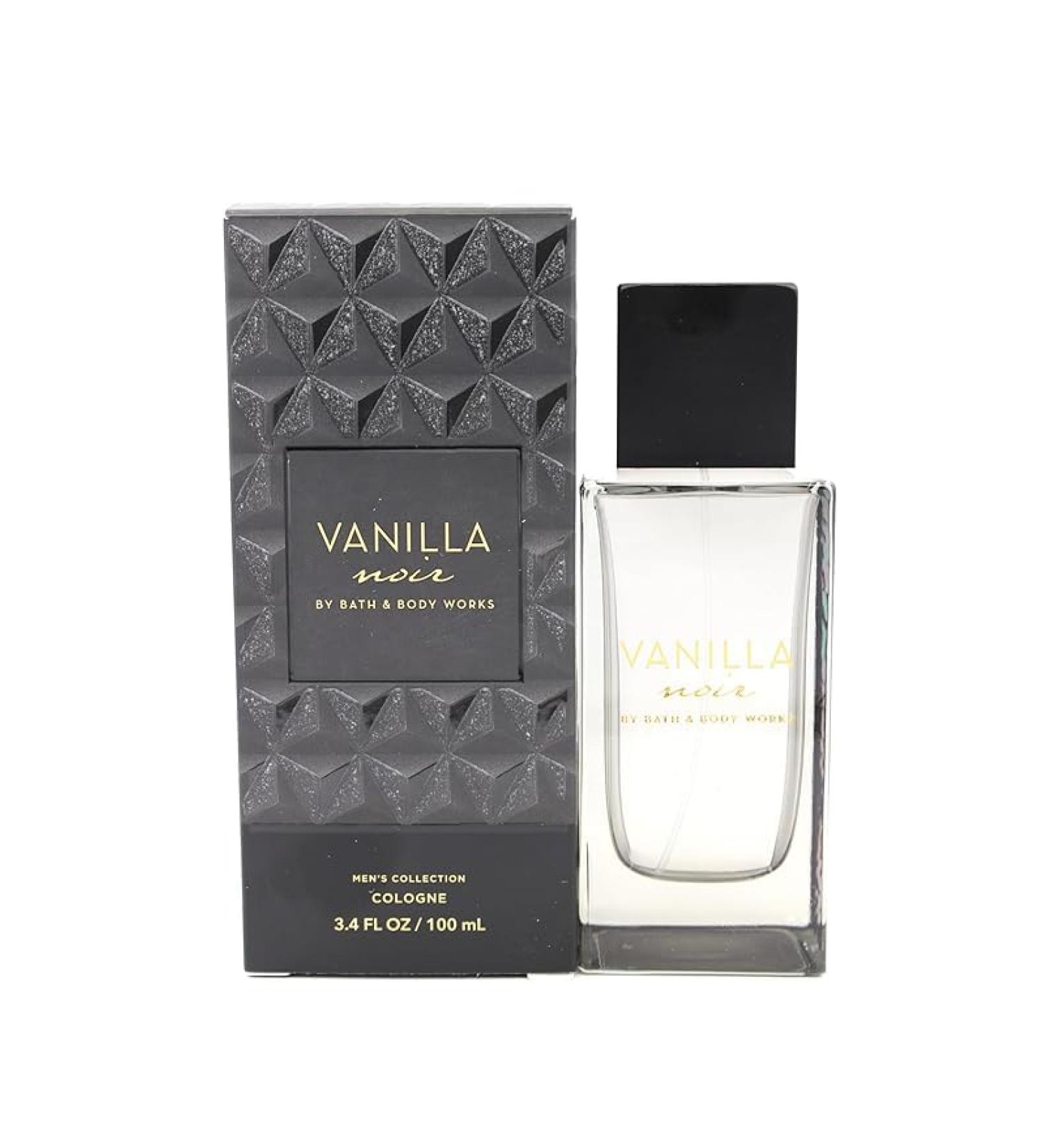 Bath and Body Men's Cologne Spray VANILLA NOIR 3.4 oz 100ml.