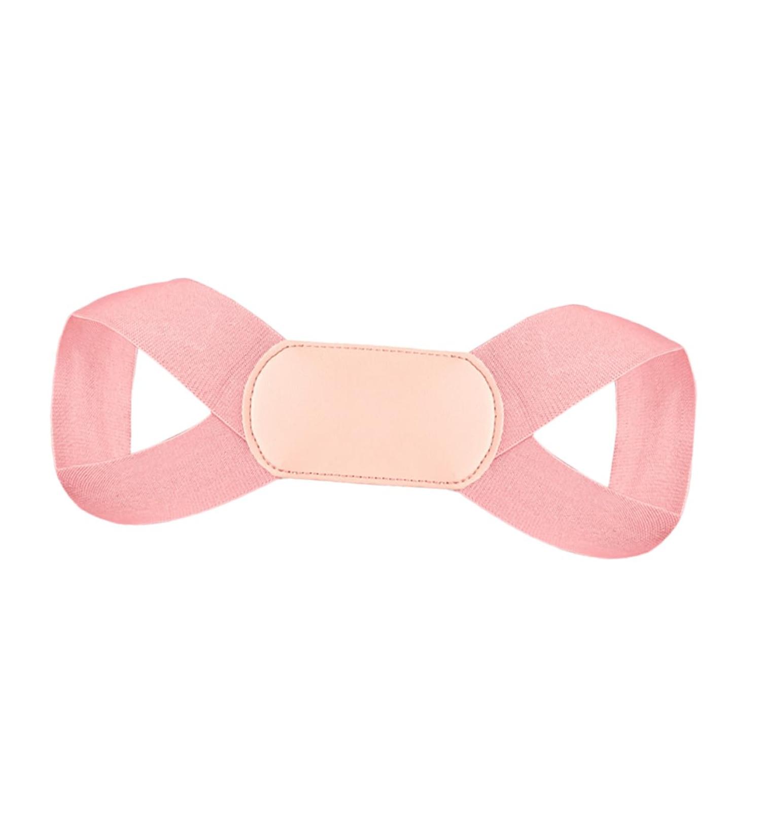 Adjustable Back Correction Belt | Posture Corrector & Support Strap for Women & Kids - Anti Hunchback Pink - Buy Online on GoSupps.com