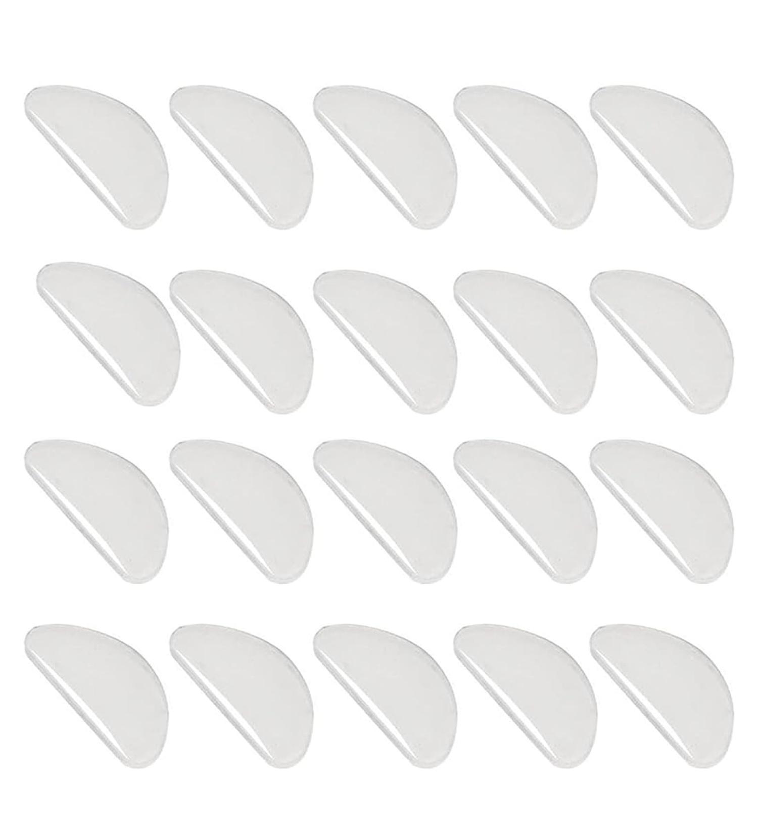 Jitnga 10 Pairs Non-Slip Nose Pads for Glasses | Self-Adhesive Silicone with Micro-Textured Fibers - International Shipping Available - Buy Online on GoSupps.com