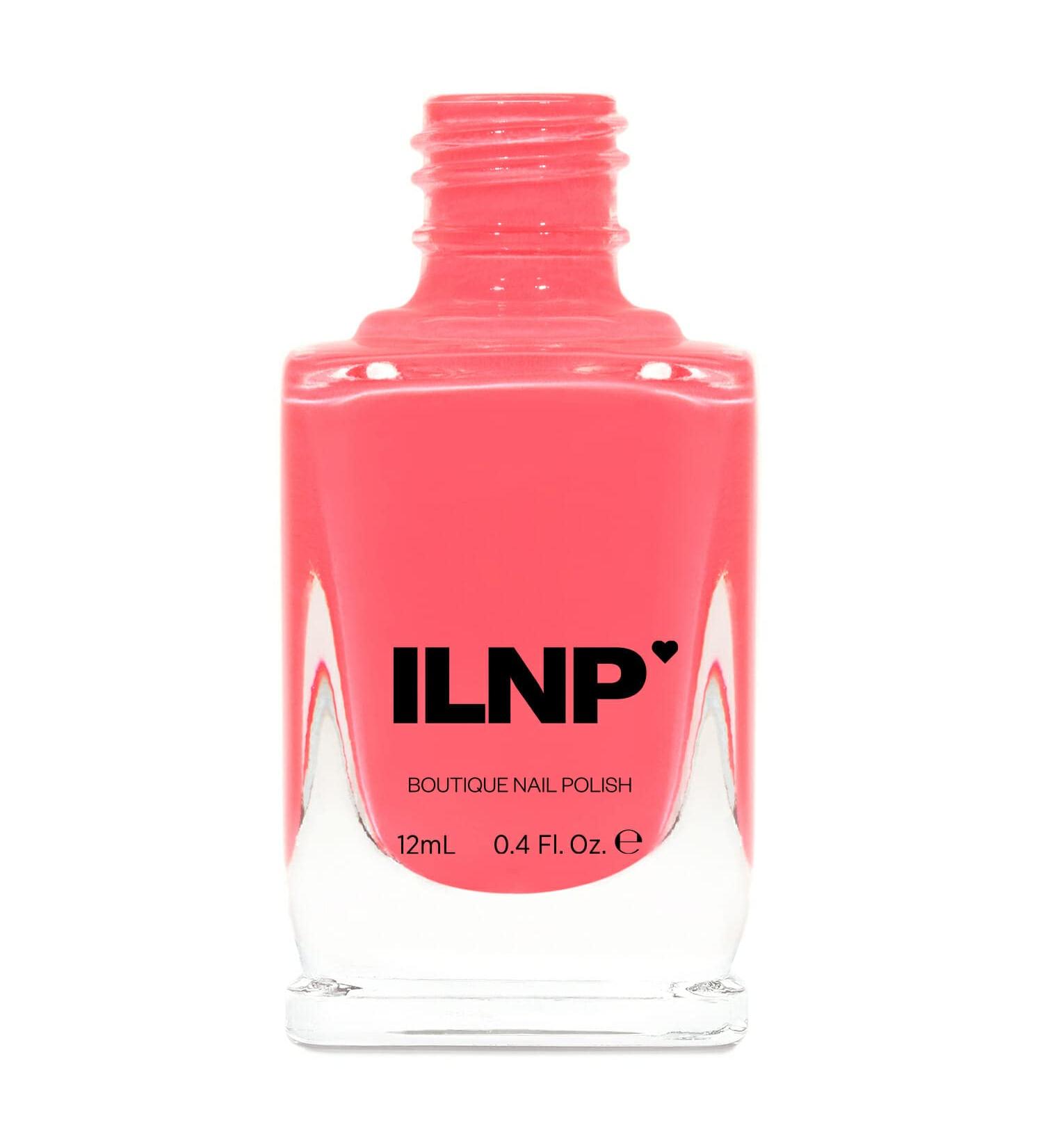 ILNP Summer Neon Coral Pink Cream Nail Polish - 0.40 Fl Oz (Pack of 1) - Buy Online on GoSupps.com