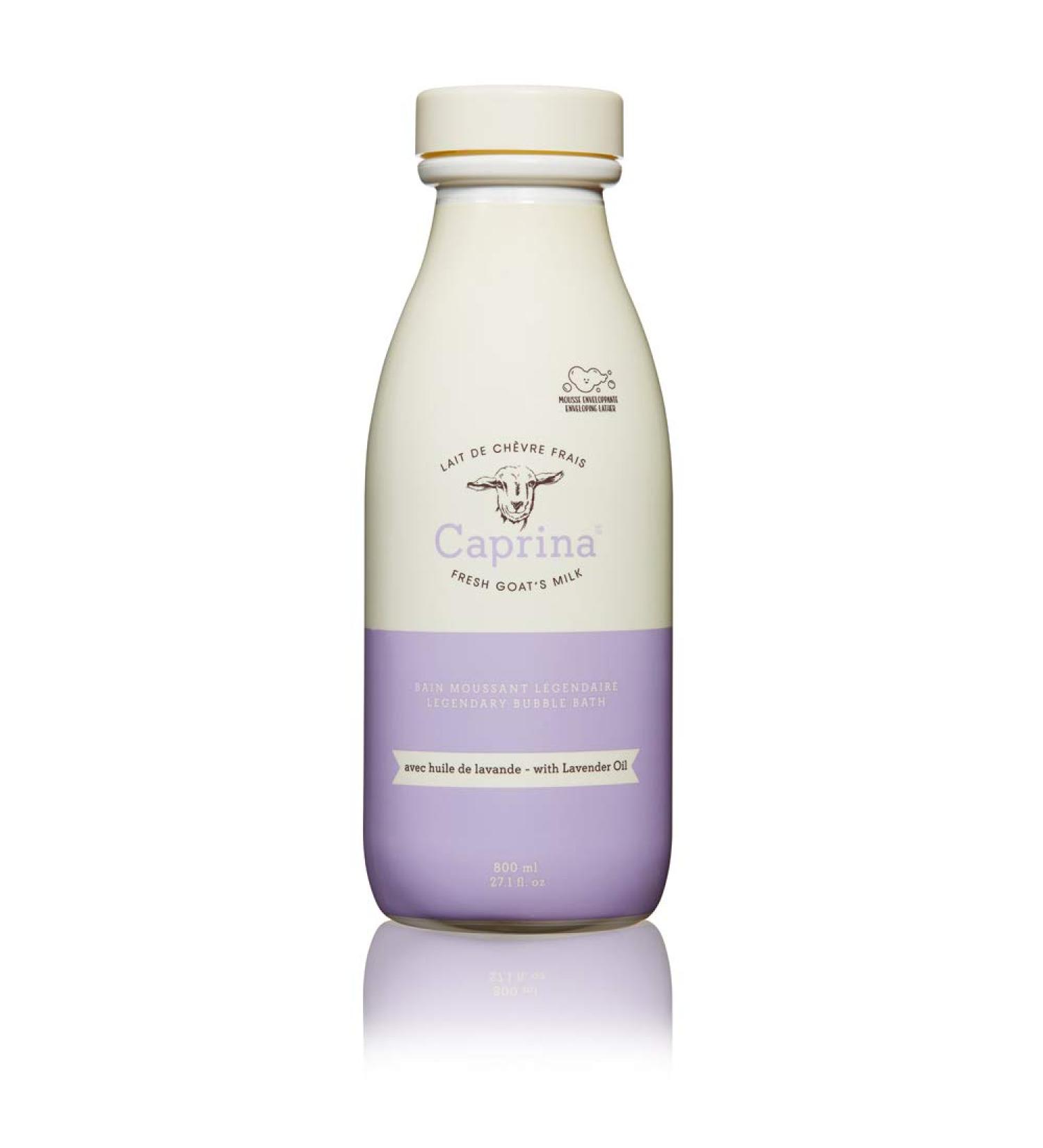 Caprina by Canus Lavender Oil Bubble Bath 27.1 oz (Pack of 4) with Canadian Goat Milk - Buy Online on GoSupps.com