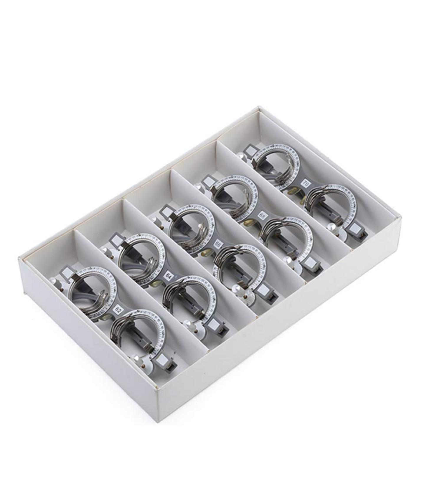 Metal Trial Frame Set Eyeglasses Trial Lens Set PD 58mm 66MM 5pcs by dhoptical - Buy Online on GoSupps.com