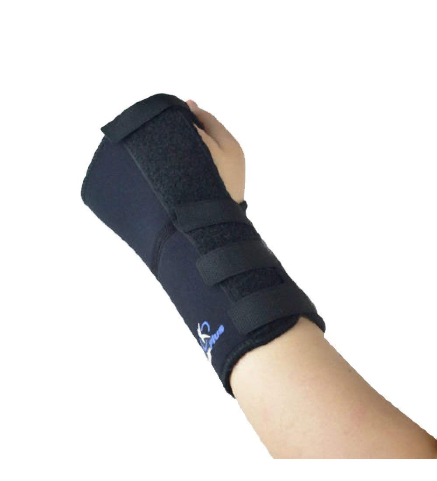 Body-Plus Direct Wrist Support Splint Brace - Medium Black - Right Hand - Buy Online on GoSupps.com