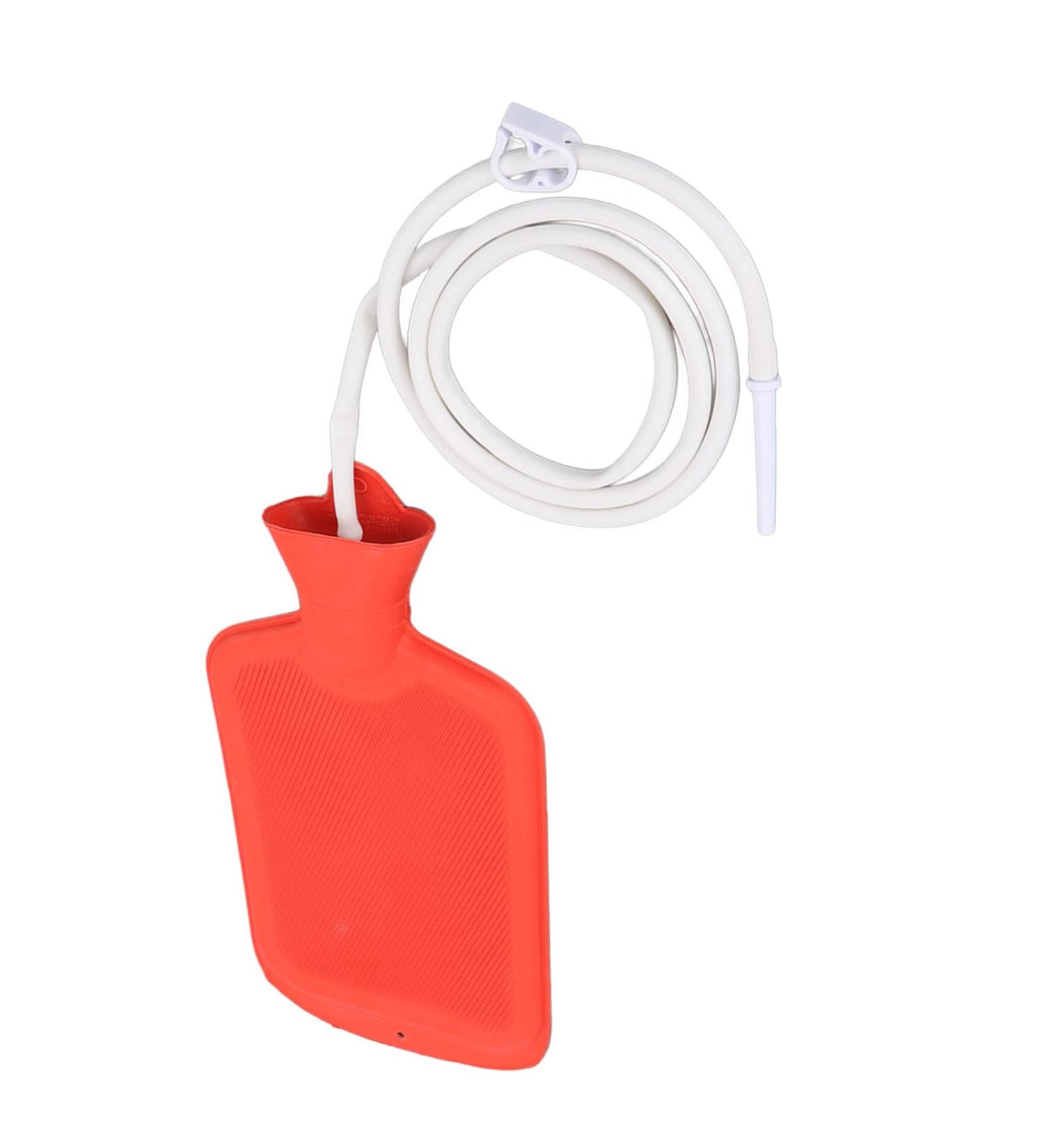 Zerodis Silicone Enema Kit - Coffee & Water Intestinal Cleaning System - Douche & Enema for Men & Women (Red) - Buy Online on GoSupps.com