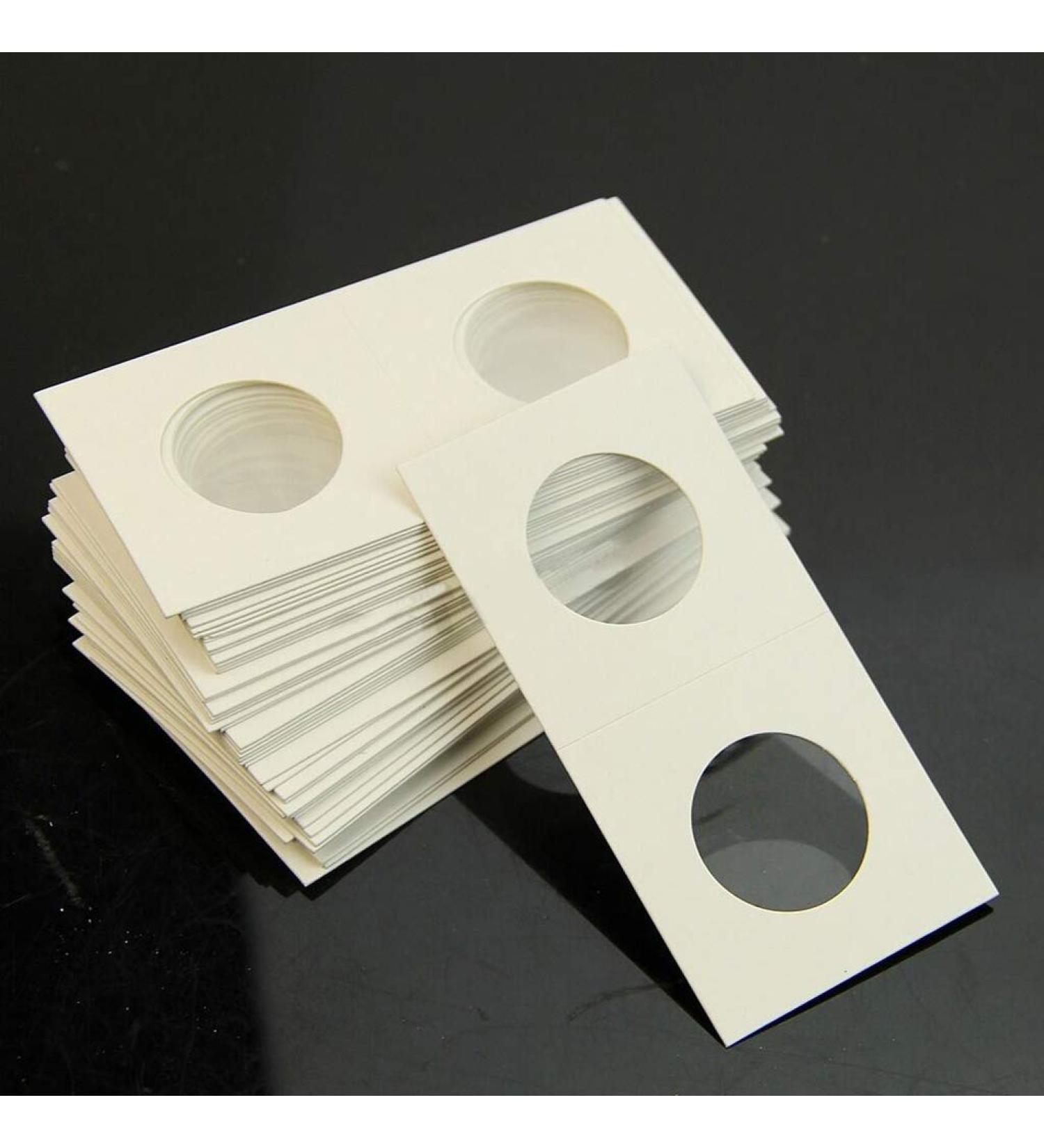 MinnowXY 50pcs 31.5mm Lighthouse Stamp Coin Holders Cover for Case Storage 2X2 New Paper - Buy Online on GoSupps.com