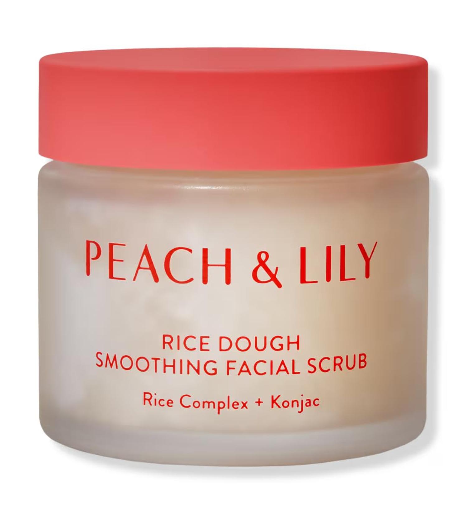 Peach & Lily Rice Dough Smoothing Facial Scrub - Buy Online on GoSupps.com