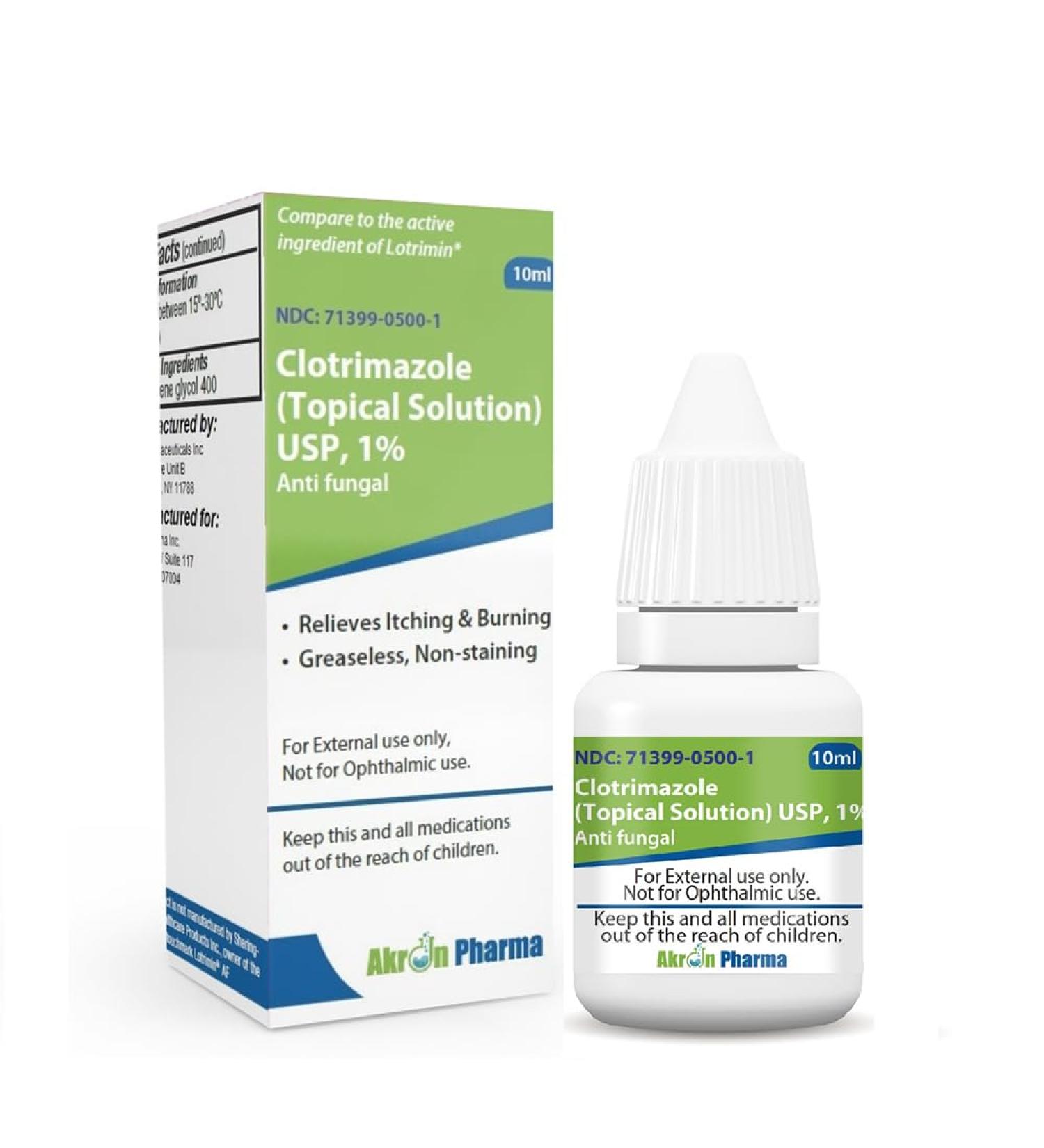 CLOTRIMAZOLE 1% Solution 10ml