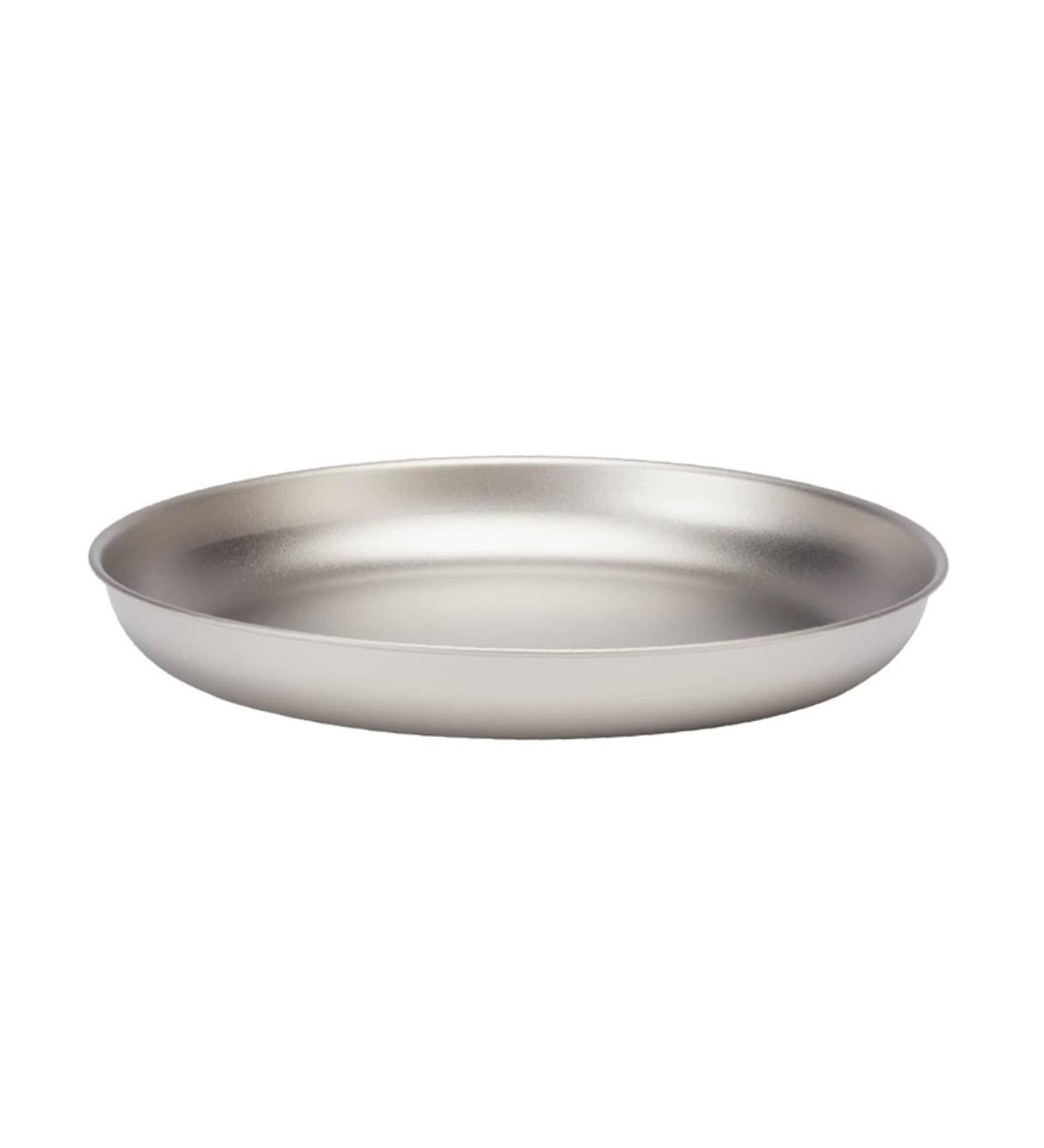 Snow Peak Titanium Plate - Lightweight & Durable for Backpacking and Camping - Buy Online on GoSupps.com