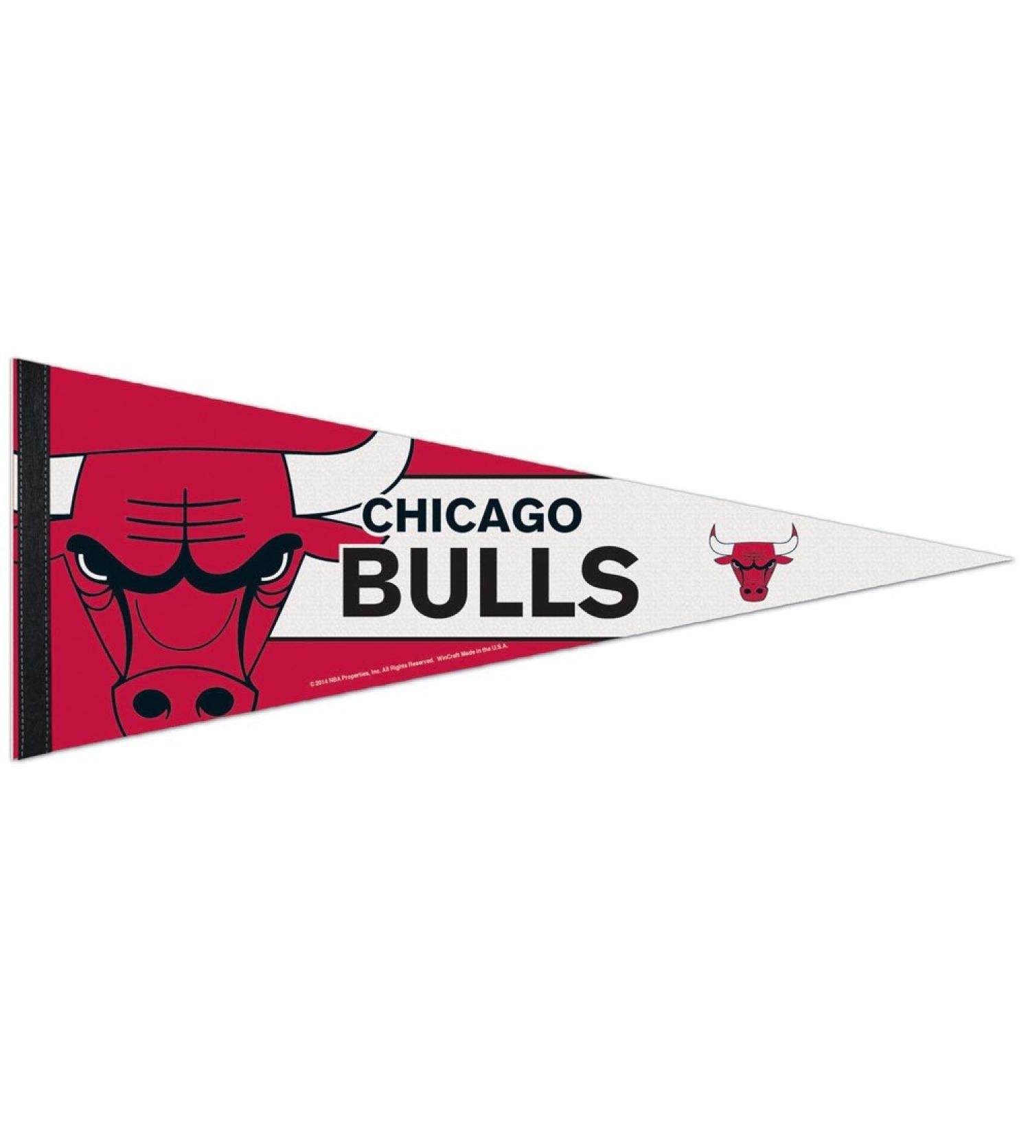 WinCraft NBA 69595014 Chicago Bulls Premium Wimpel 30 5 x 76 2 cm