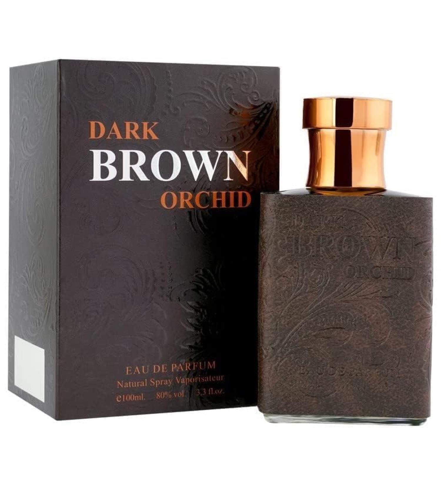 HU Premium Dark Brown Orchid Long Lasting Men Perfume Amber Powdery & Woody Soothing Fragrance | Eau De Perfum | 100ml - Buy Online on GoSupps.com