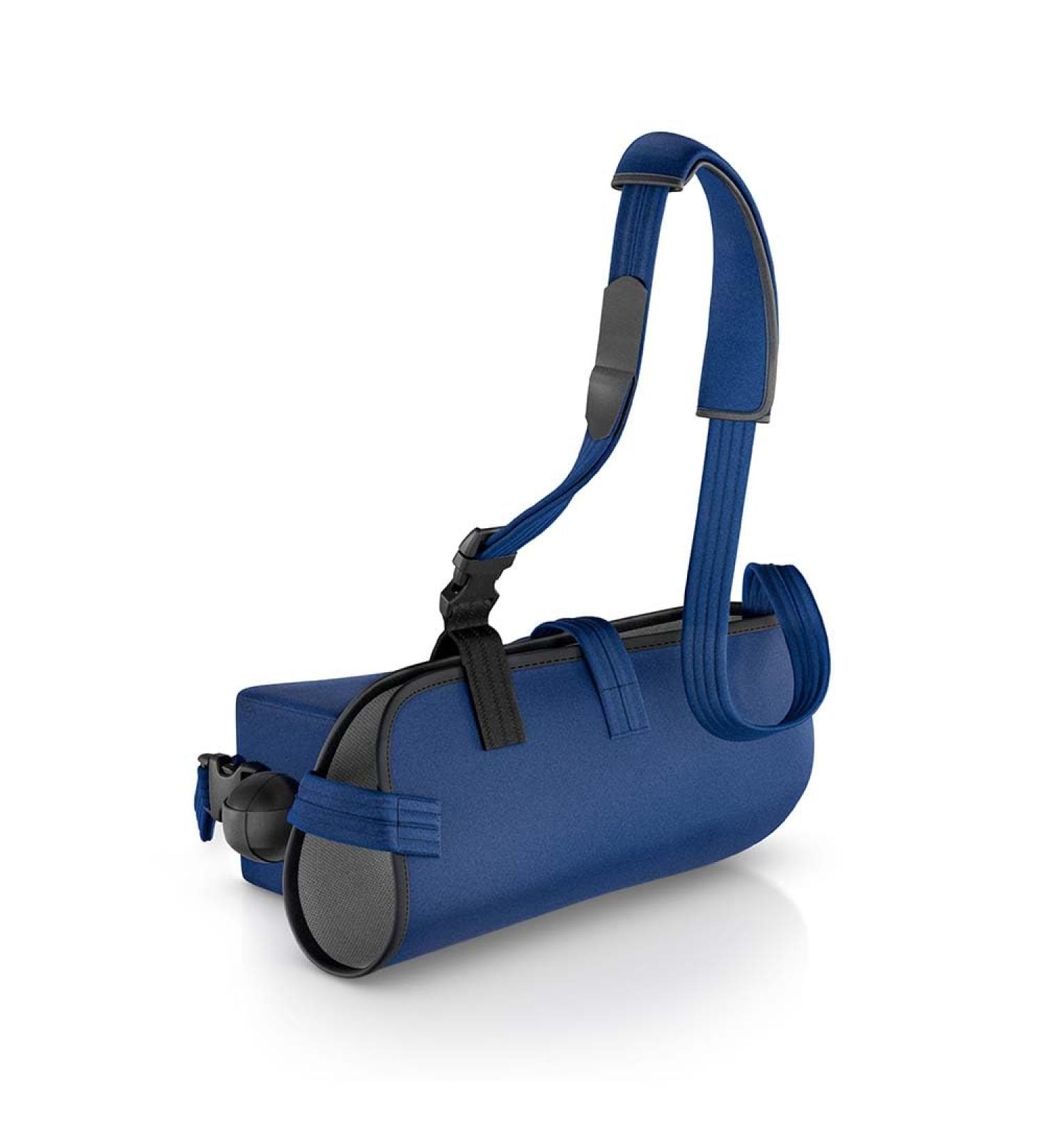 Professional Shoulder Abduction Sling | Medical Arm Immobilizer for Injury Support | Right & Left Arm - Blue Large - Buy Online on GoSupps.com