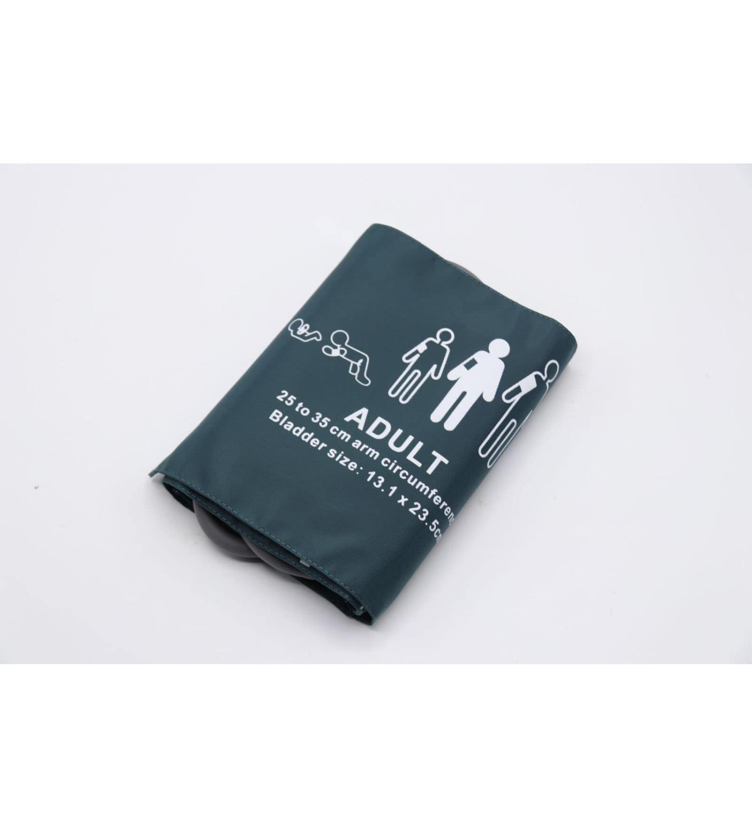 Sino-K Reusable Blood Pressure Cuff - Double Tube Adult 25-35cm Arm Circumference | 5 Pack - International Shipping Available - Buy Online on GoSupps.com
