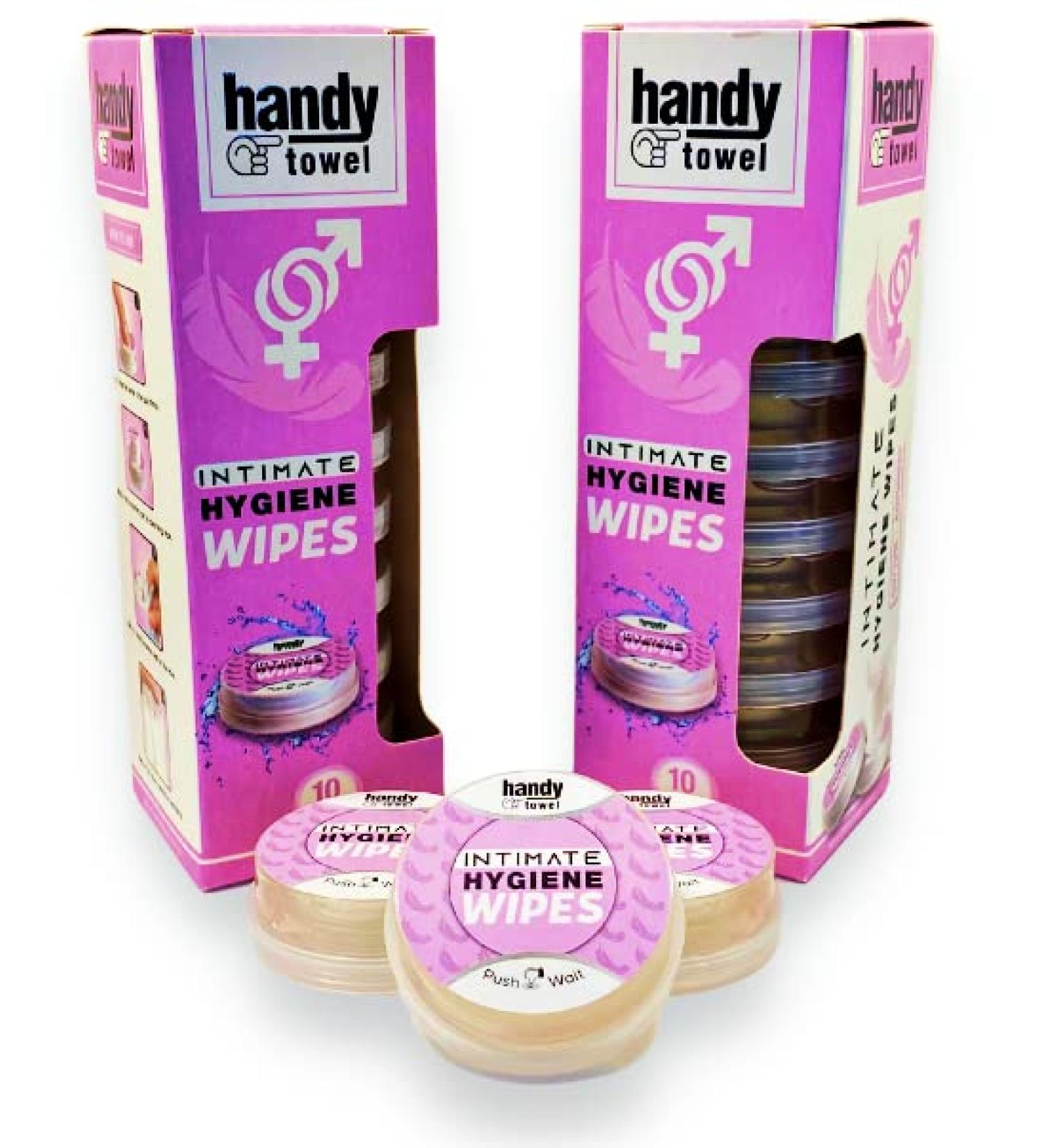 Feminine Wet Wipes - PH Balanced, Scented, Pack of 20 Pods, Alcohol-Free, Travel Size - Buy Online on GoSupps.com