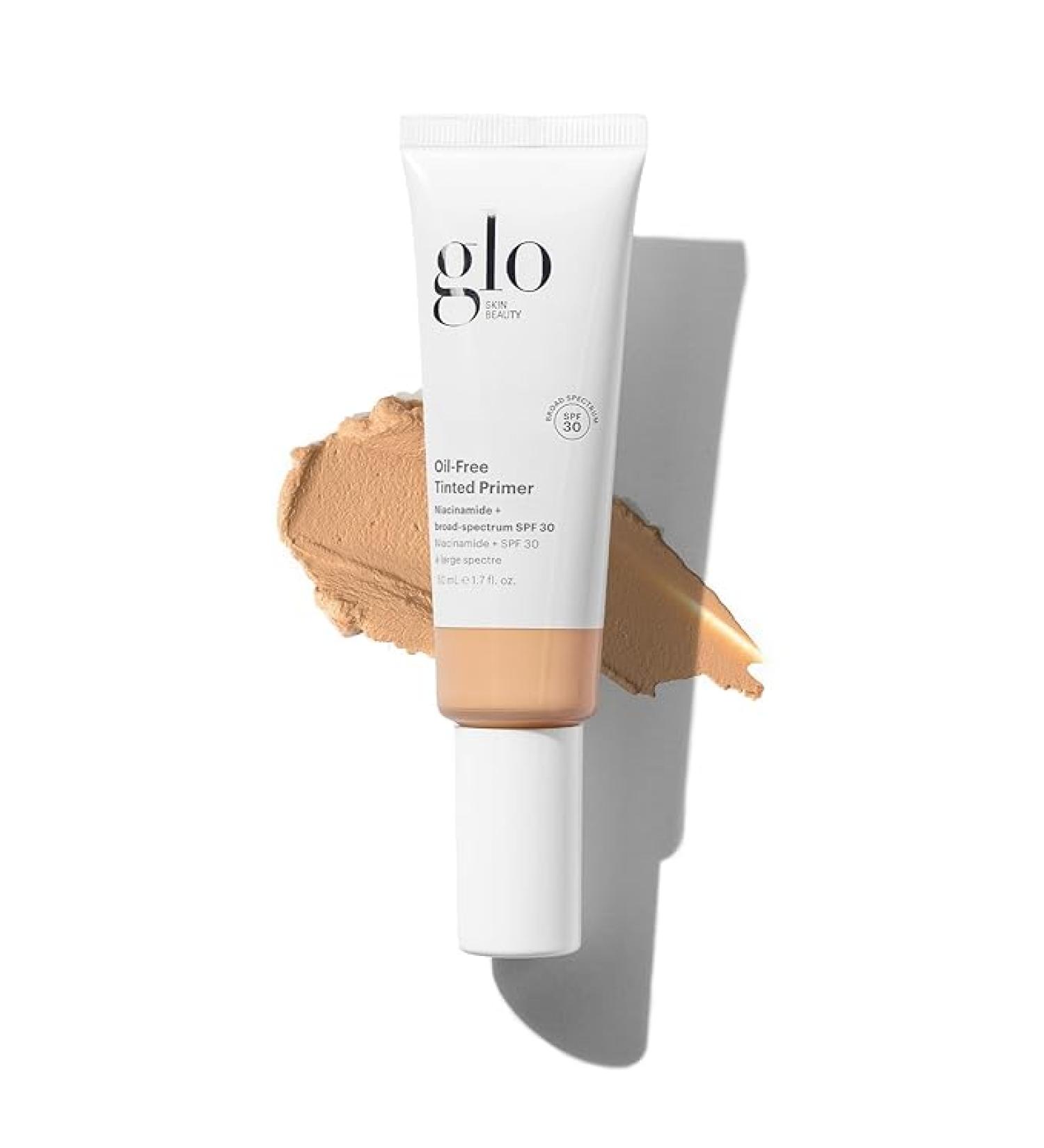 Glo Skin Beauty Oil-Free Tinted Primer SPF 30 - Mineral Makeup for Face 4-in-1 Foundation Primer Sheer Coverage  Skincare & Sunscreen With Broad Spectrum UVA/UVB Protection (Medium) 1.7 Fl Oz - Buy Online on GoSupps.com