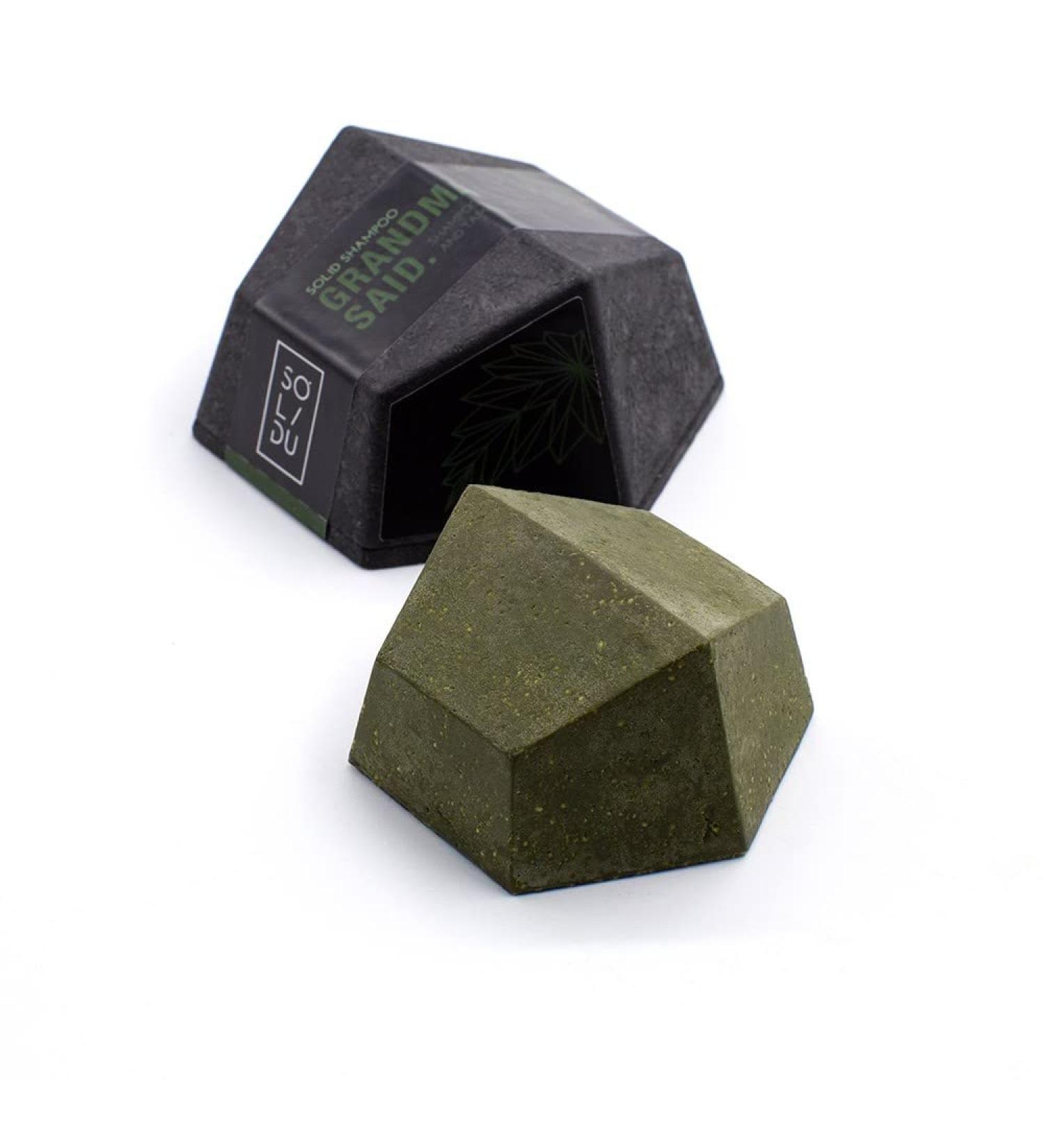 Solidu SOLIDU Grandma Said Volume Tamanu Oil & Nettle Shampoo Bar 65 Gr