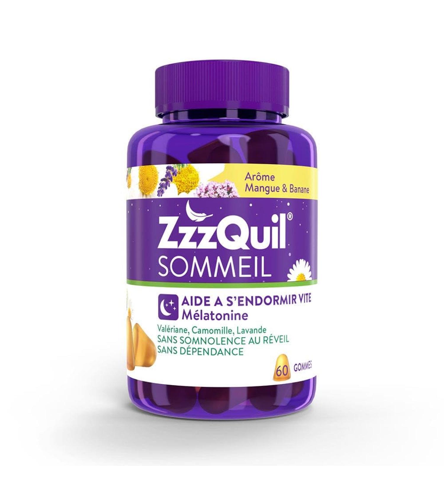 ZzzQuil Sleep gum mango banana 60 jar - Buy Online on GoSupps.com