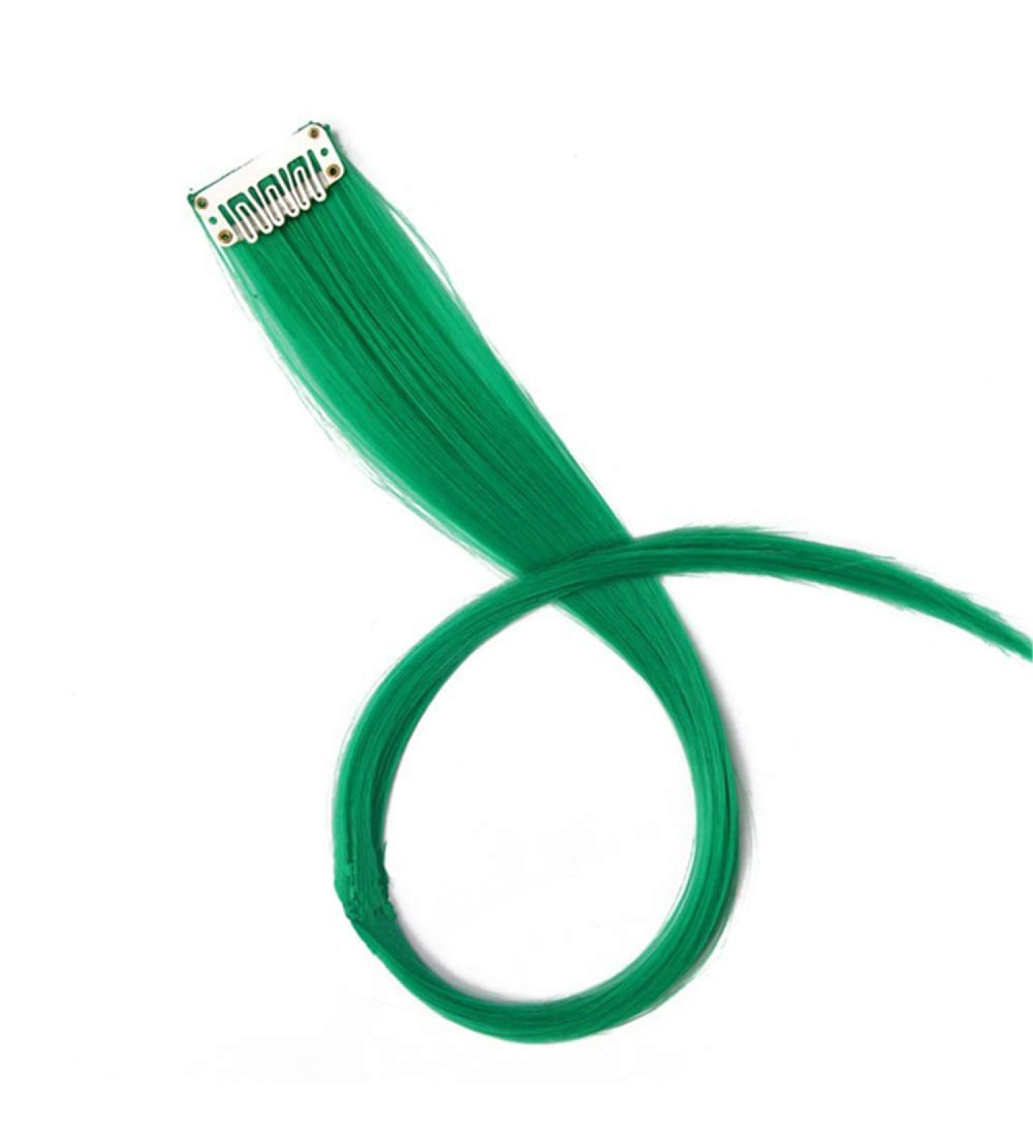 Color Highlight Synthetic Hair Extensions & Clips | 20-Inch Fashion Wig #24 - Shop Internationally! - Buy Online on GoSupps.com