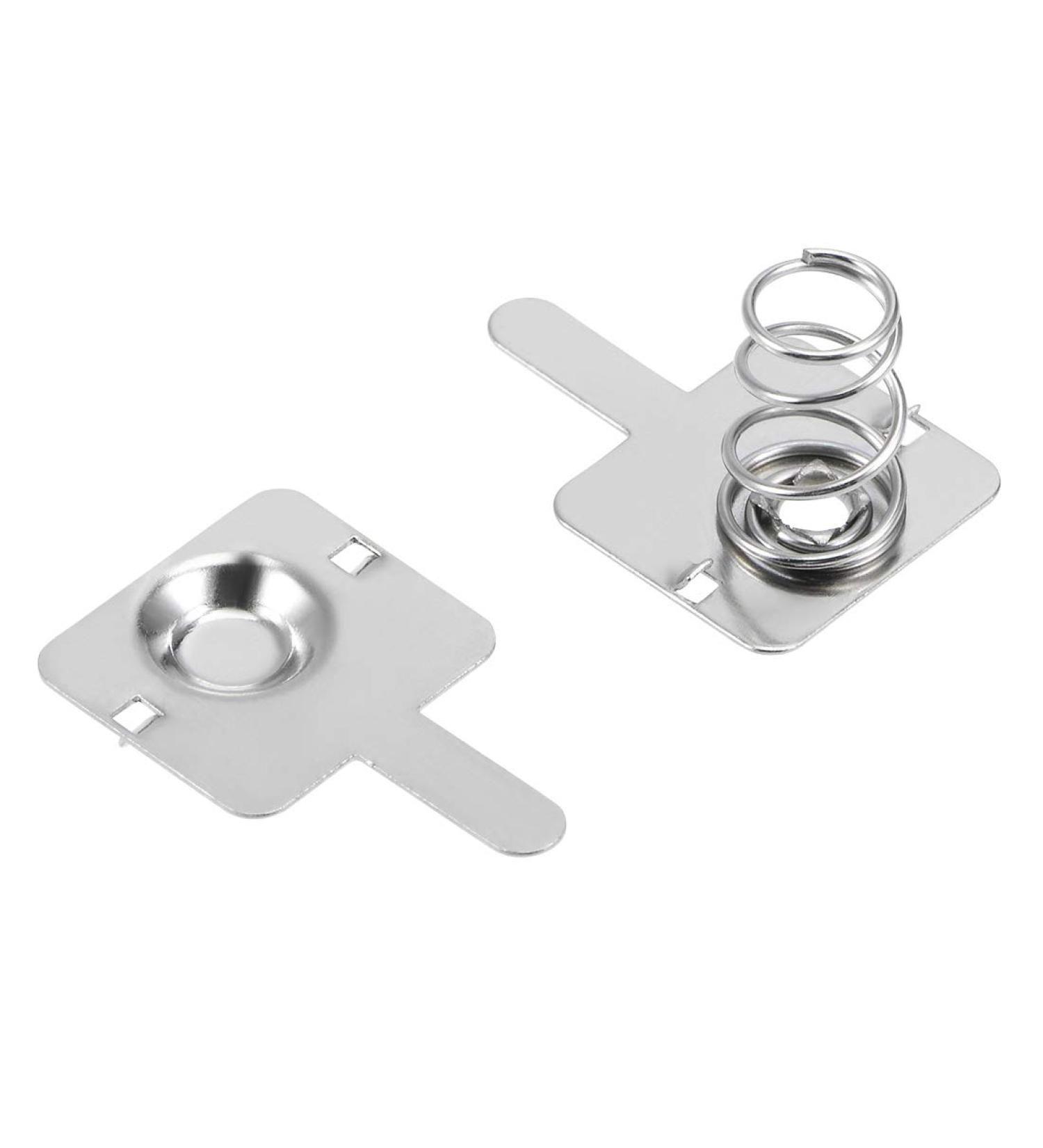 uxcell 20 Pairs AA Battery Positive Negative Conversion Spring Contact Nickeling Plate - 13.0mm x 11.5mm | Buy Internationally - Buy Online on GoSupps.com