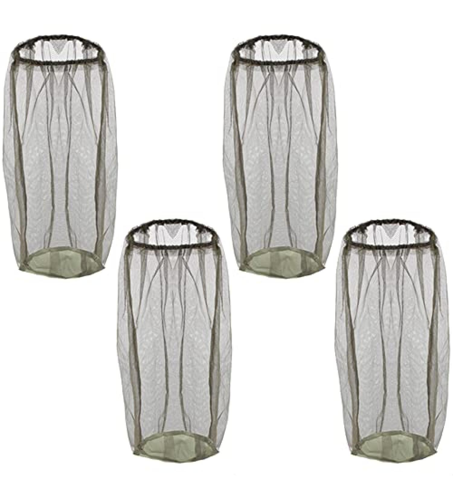 Minelife 4 Pack Head Net Face Mesh Mosquito Hat for Camping Hiking Fishing - Green - Buy Online on GoSupps.com