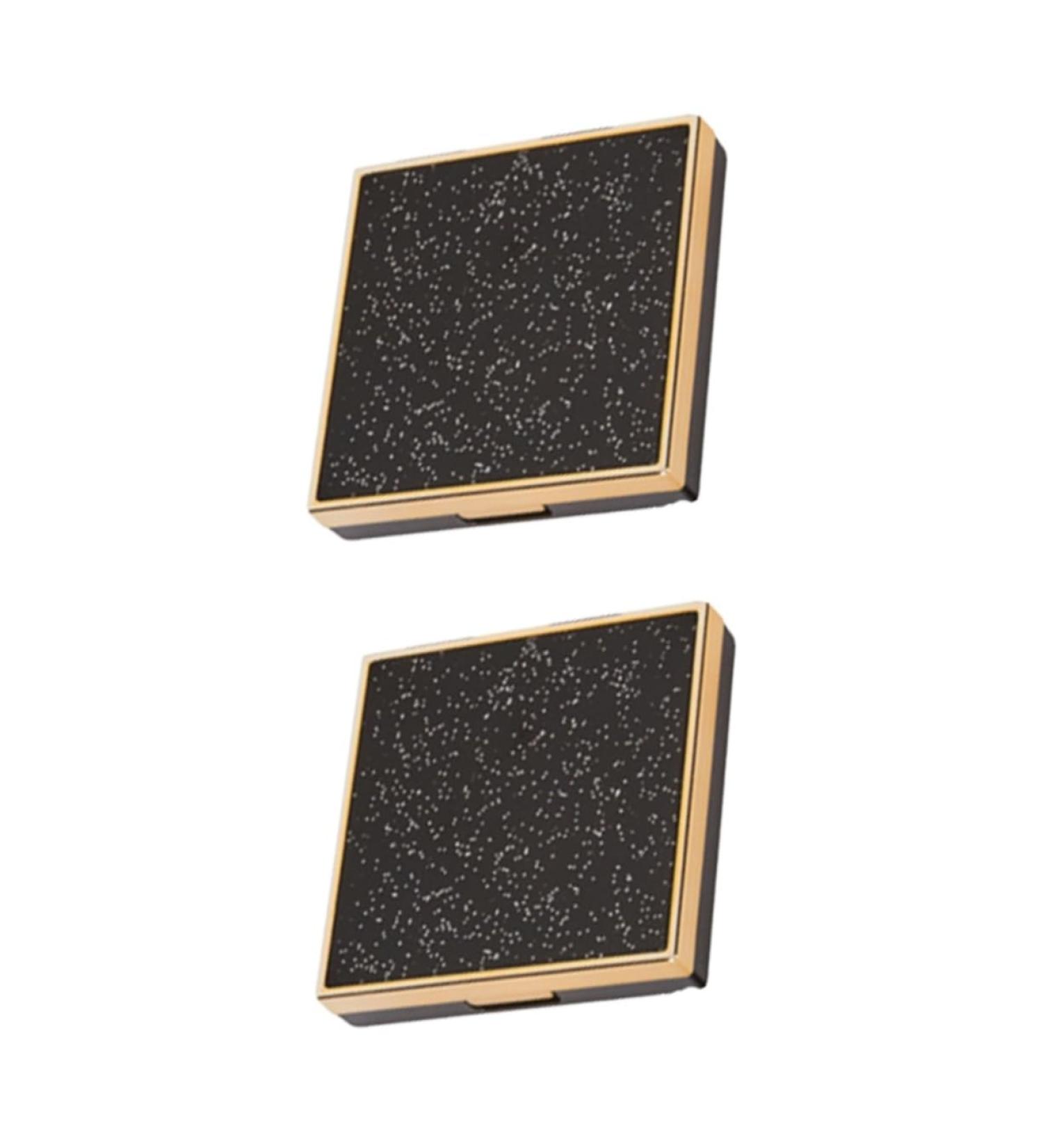 DRESSOOS 2 Pcs Empty Eyeshadow Dish Black Eye Shadow Girl Empty Eyeshadow Containers Eyeshadows DIY Eyeshadow - Buy Online on GoSupps.com