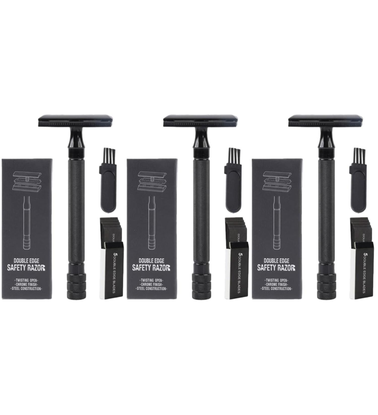 Fomiyes Manual Razor Set - 3 in 1 Ear & Nose Hair Trimmer Butterfly Shaver Barhaarschneider - Precision Grooming for Men & Women - International Shipping - Buy Online on GoSupps.com