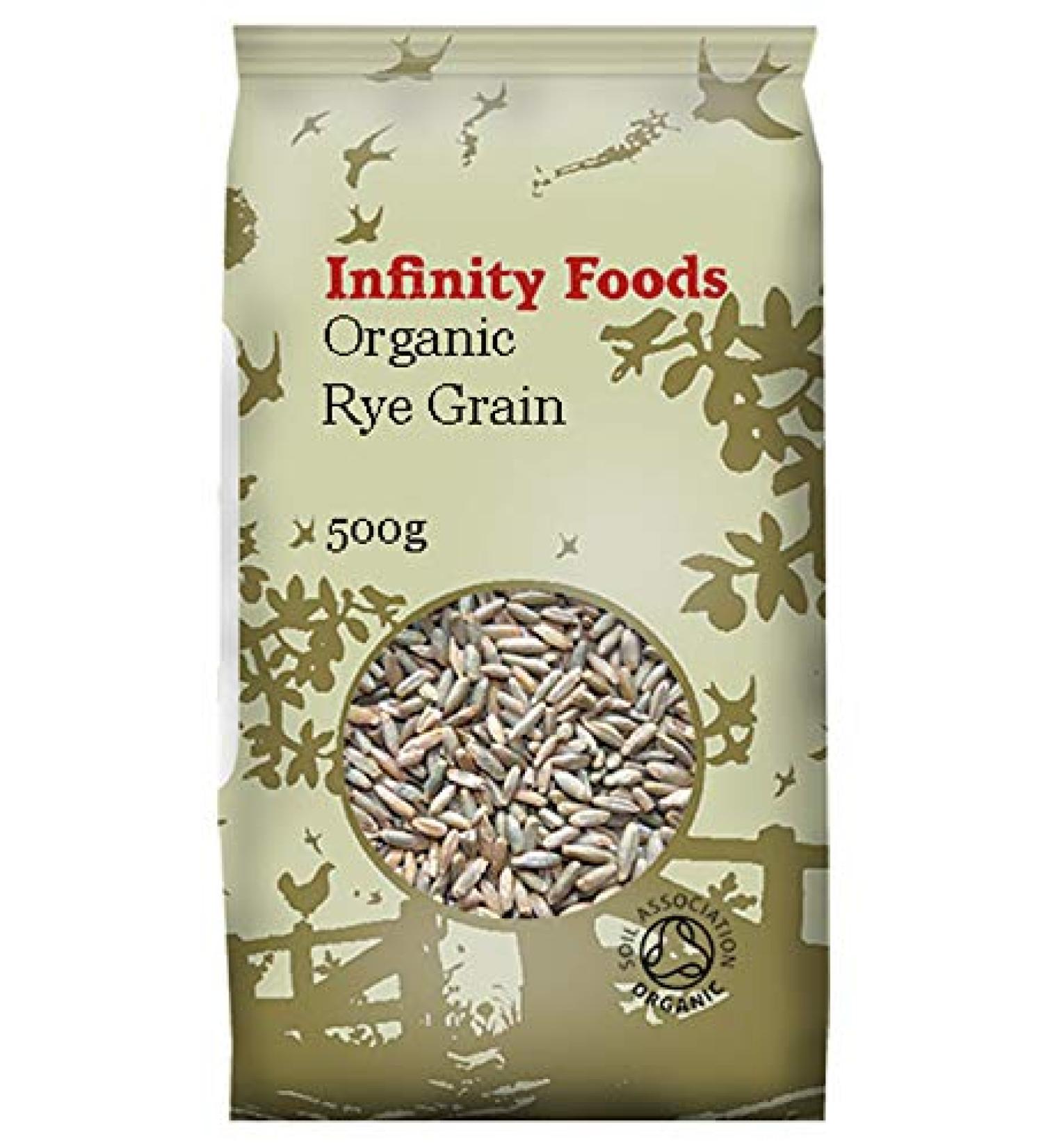 Infinity Foods Organic Rye Grain 500g