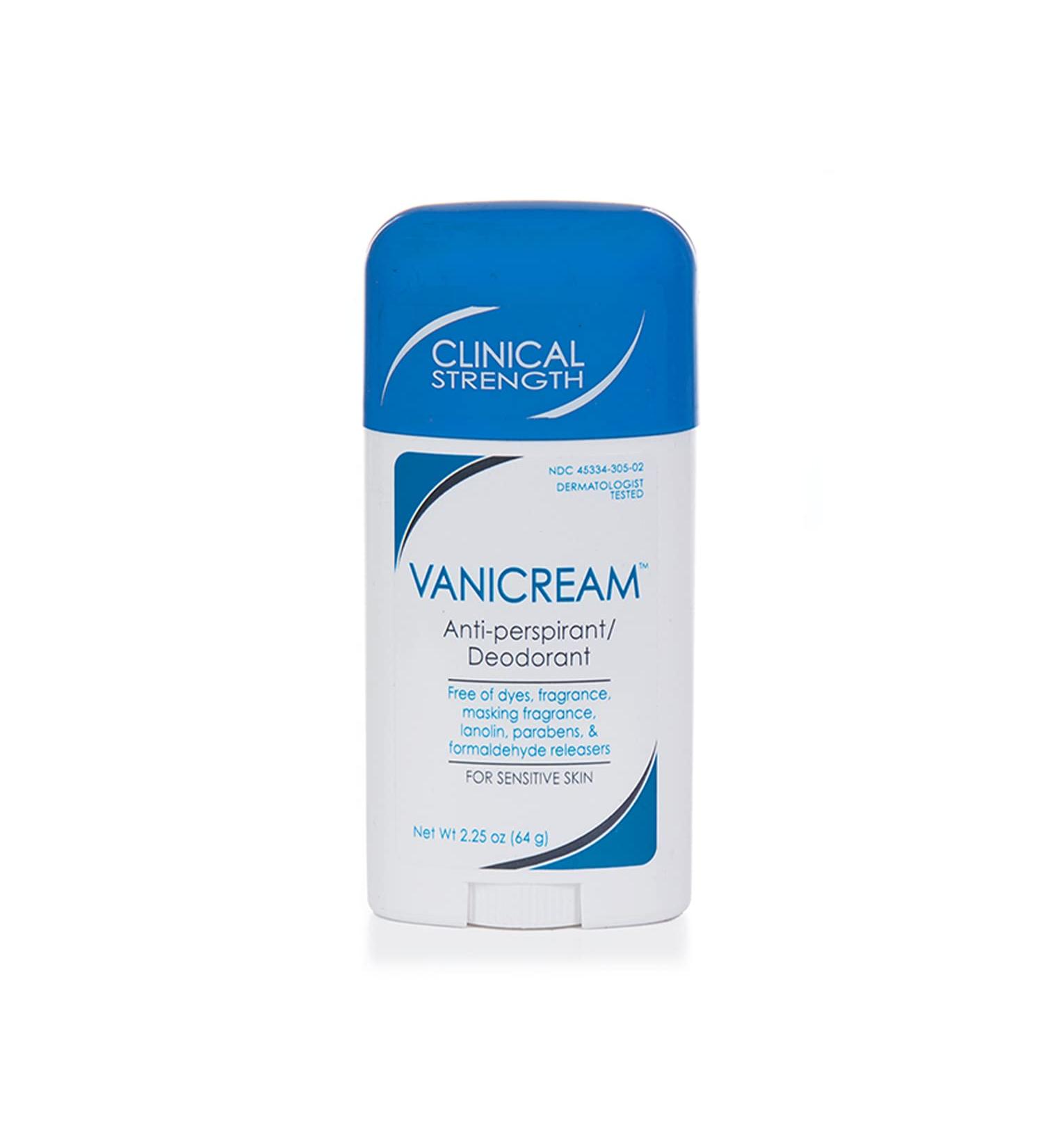 Vanicream Fragrance-Free Anti-PerspirantDeodorant for Sensitive Skin - 2.25 oz - Buy Online on GoSupps.com
