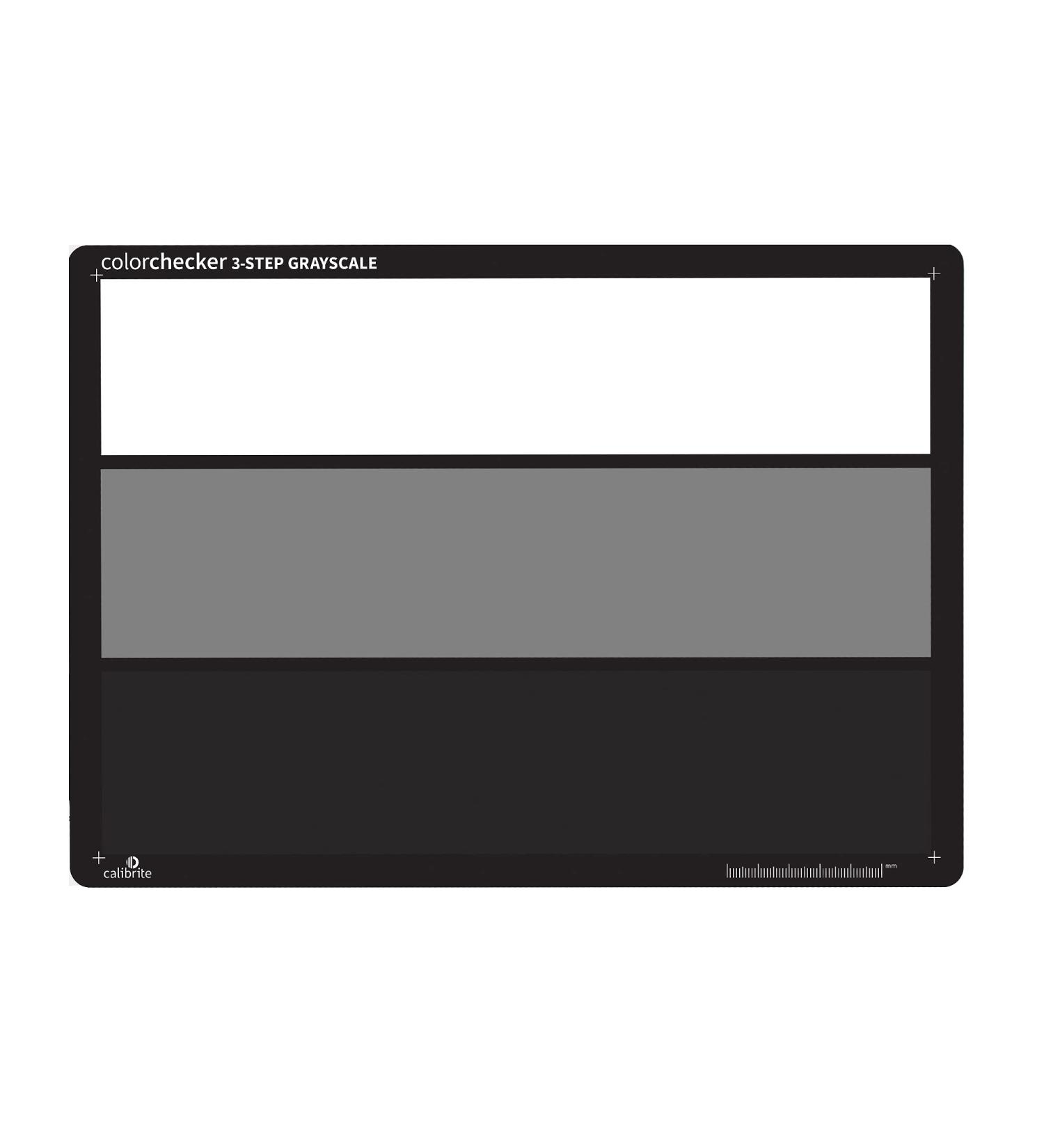 Calibrite ColorChecker 3-Step Grayscale (CCGS)