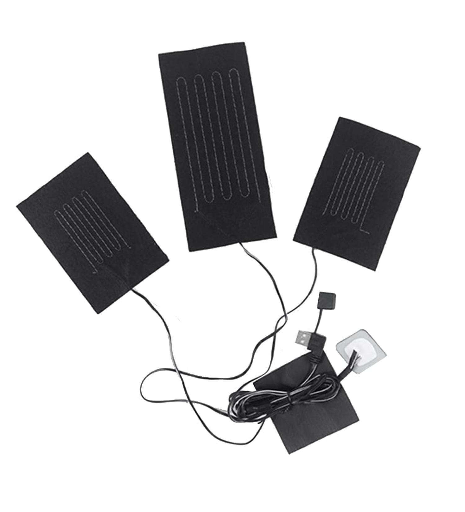 Graootoly USB Heating Pads - Warm Paste Pads for Clothing Jackets & Socks | 1 Drag 3 Heating Pillows - Buy Online on GoSupps.com