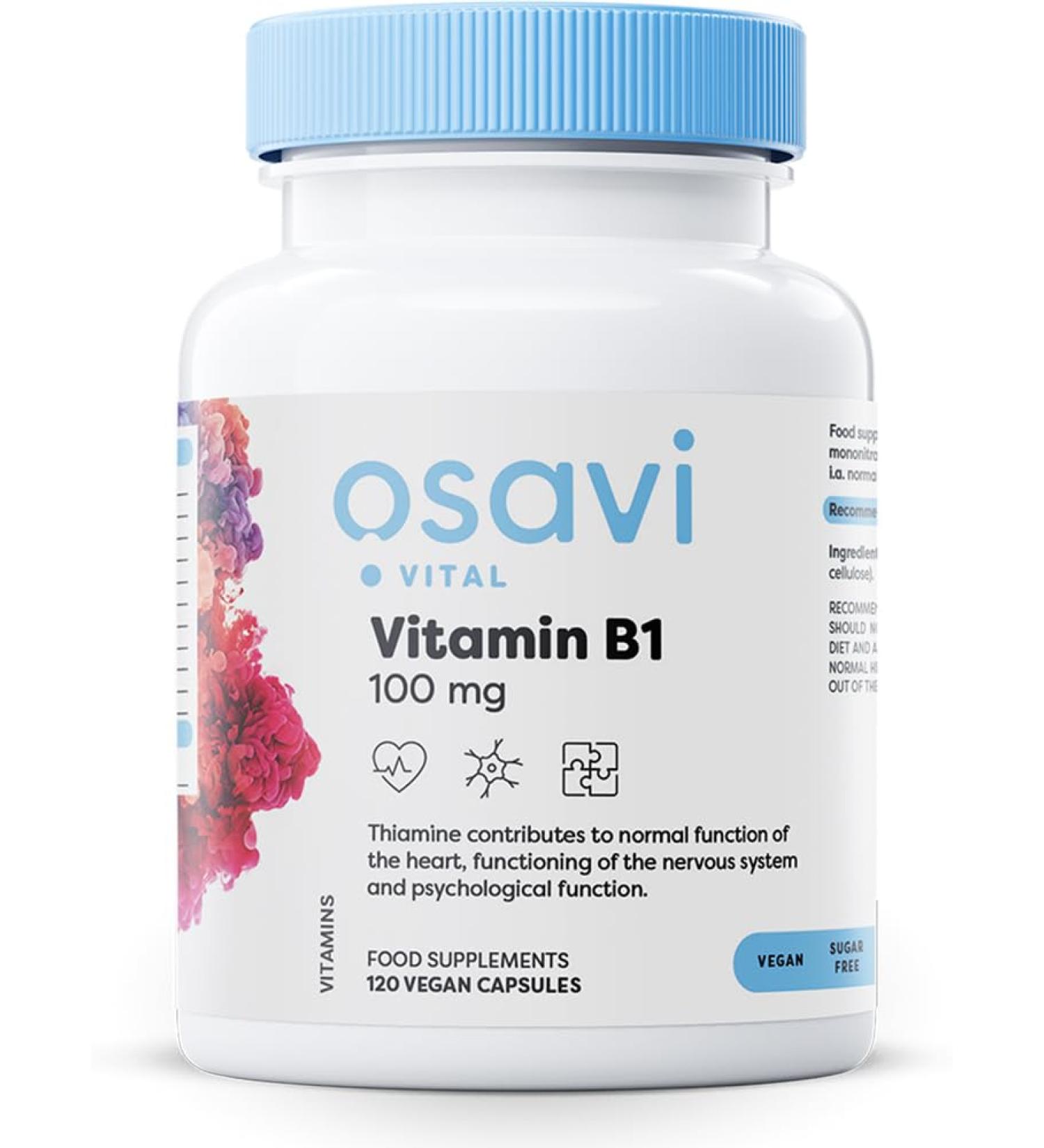 Osavi Vitamin B1 100mg - 120 Vegan caps
