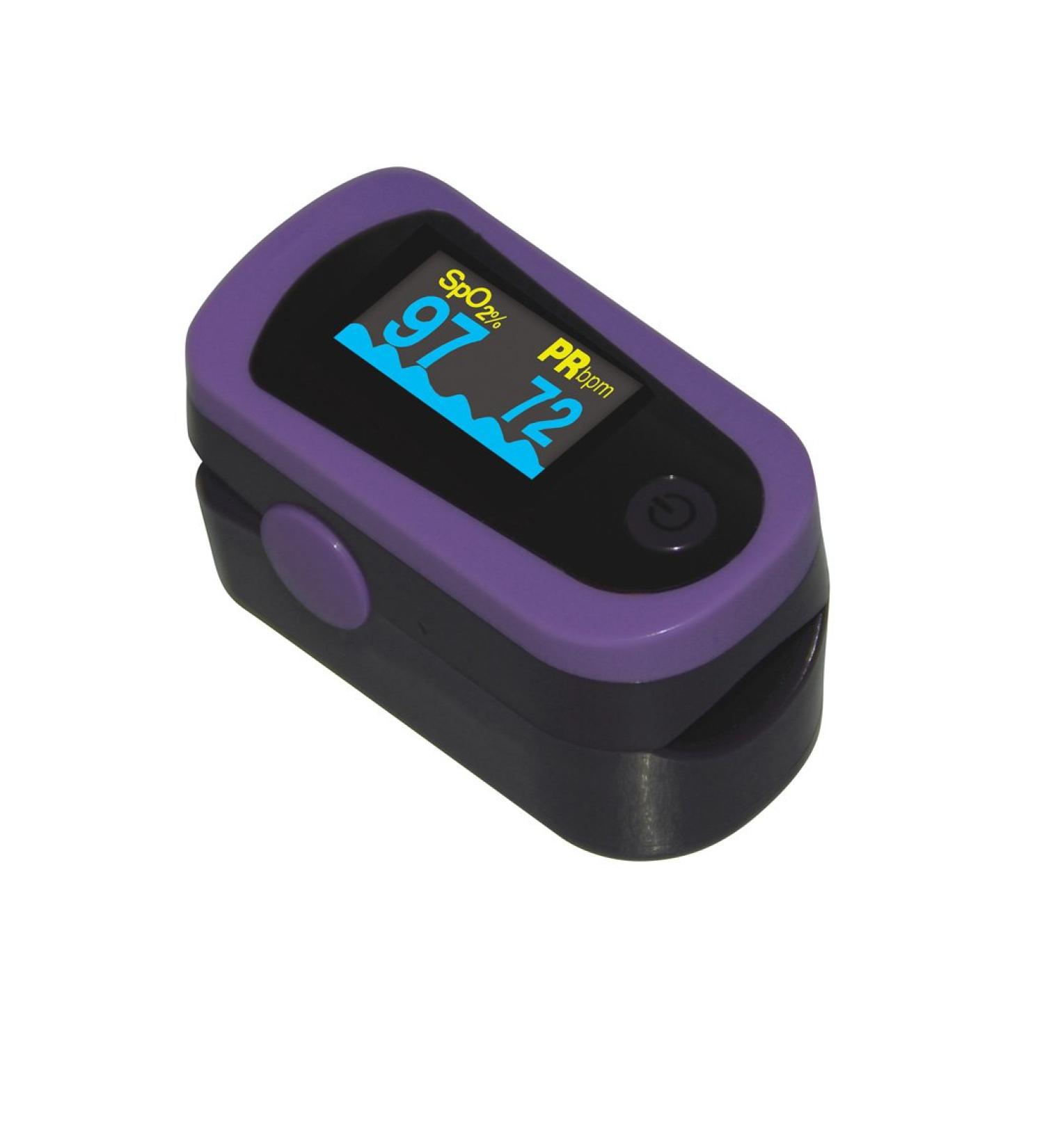 Choicemmed MD300C23 Fingertip Pulse Oximeter - Fast Heart Rate & SPO2 Measurement Durable & Simple Physiological Monitor for Home & Travel - Buy Online on GoSupps.com