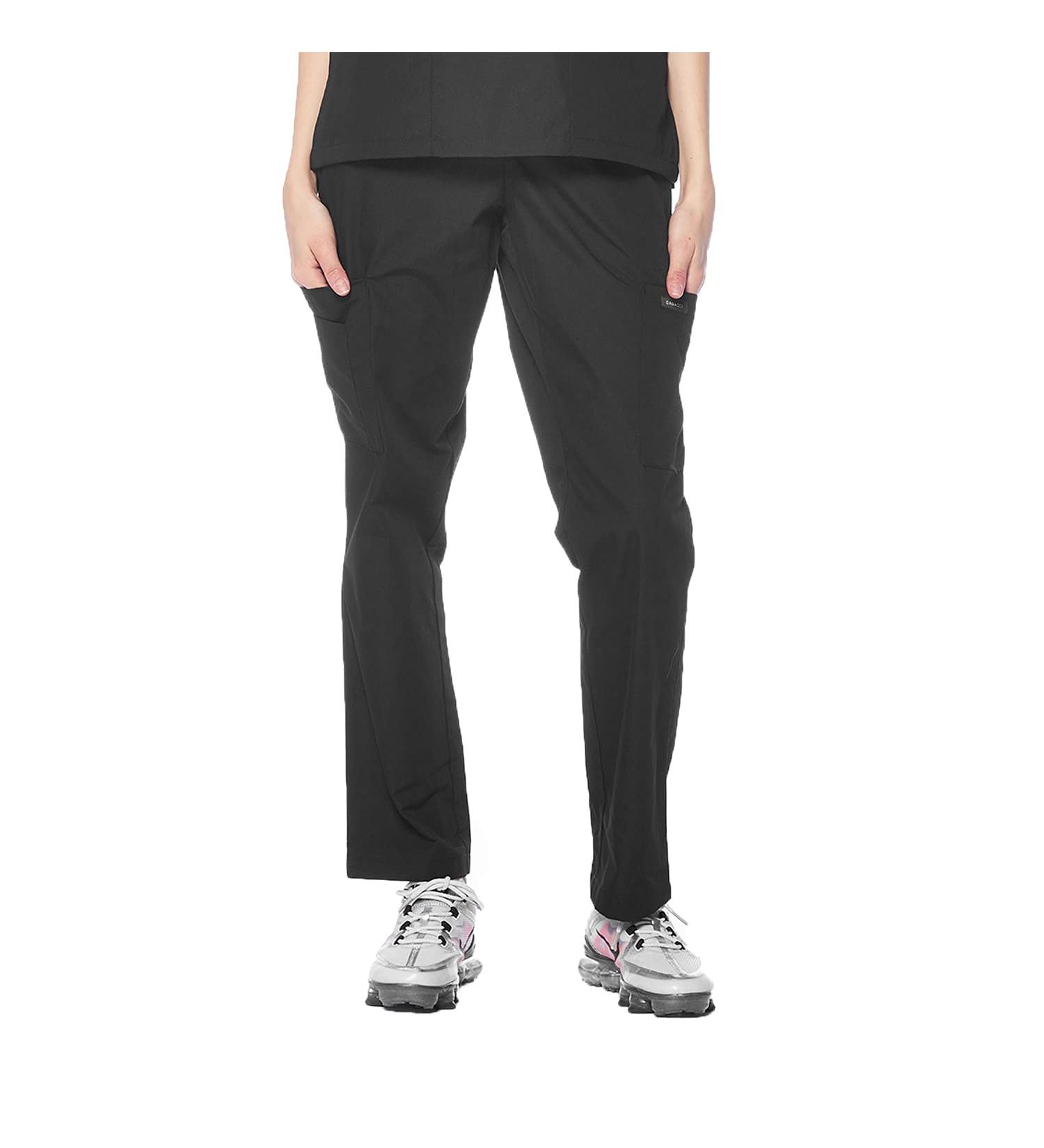 Dagacci Unisex Scrubs Pants - XX-Large Black | Medical Uniform for Women and Men - Buy Online on GoSupps.com