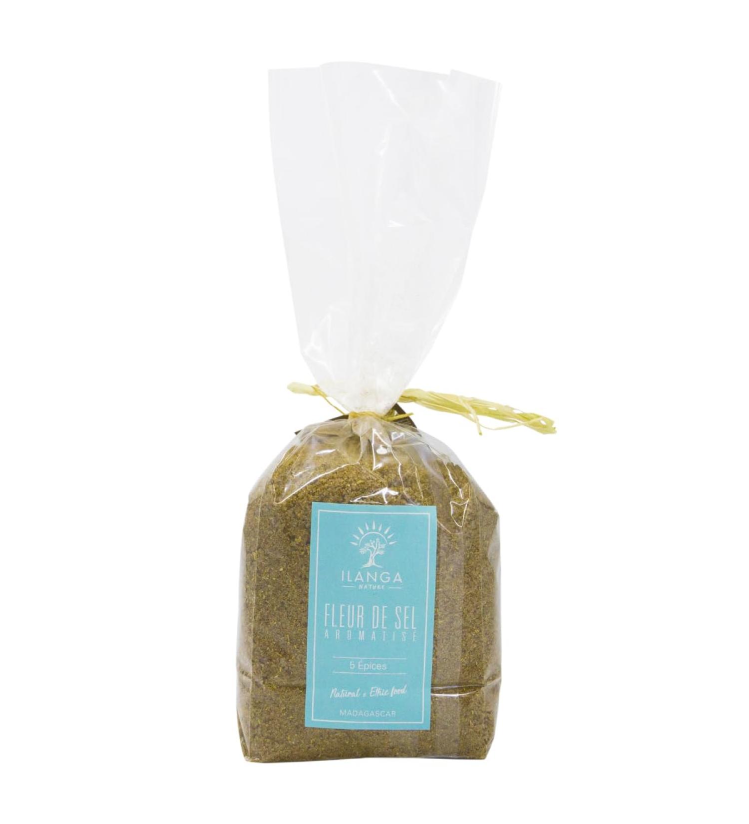 Ilanga Nature - Fleur de Sel with 5 spices from Madagascar - 500g - Buy Online on GoSupps.com