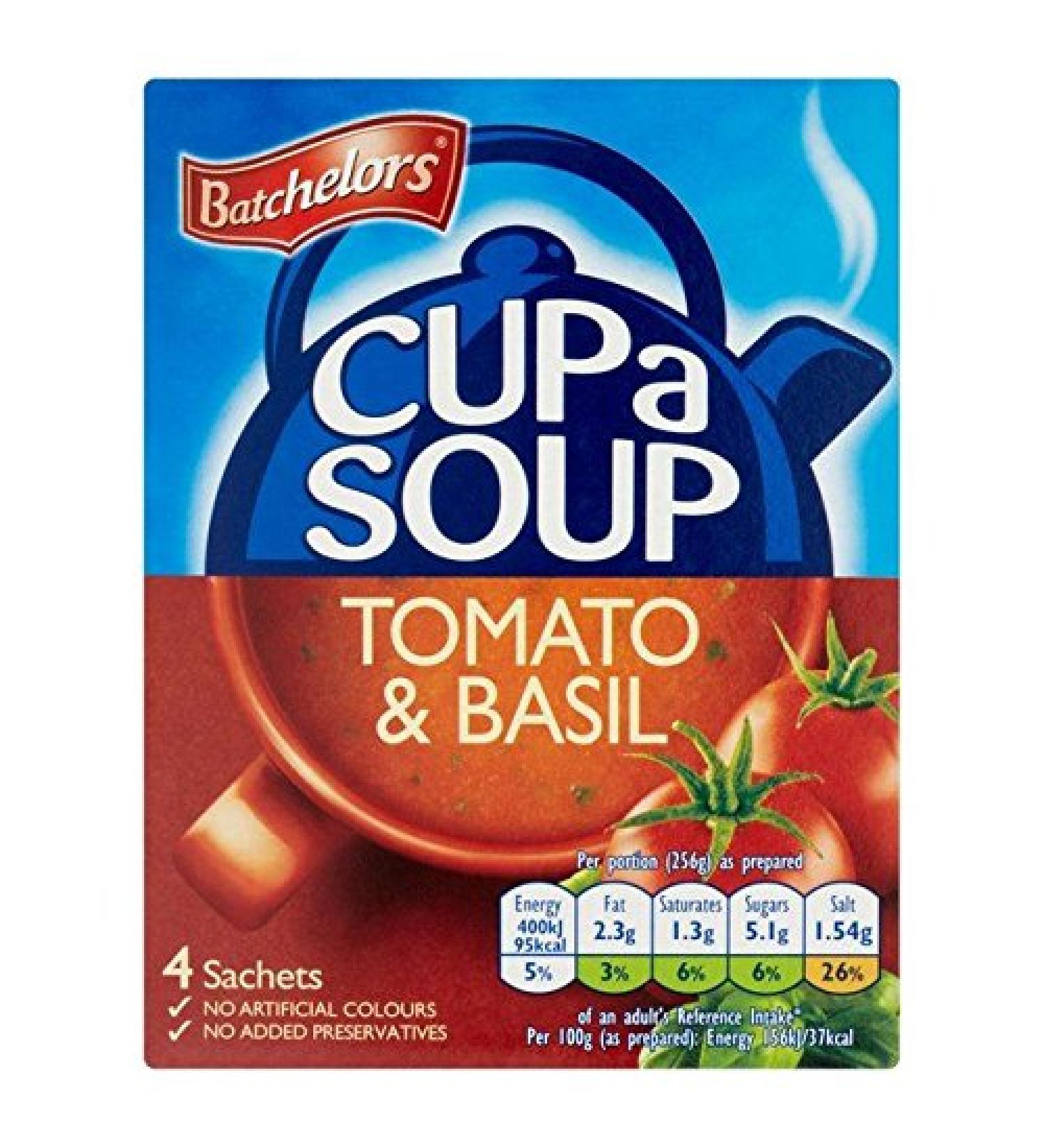 Batchelors Pack of 2 Tomato Soup Cups 26g