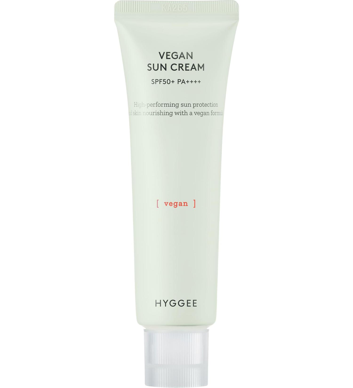 HYGGEE Vegan Sun Cream 50g Moisturizing Sunscreen SPF50+