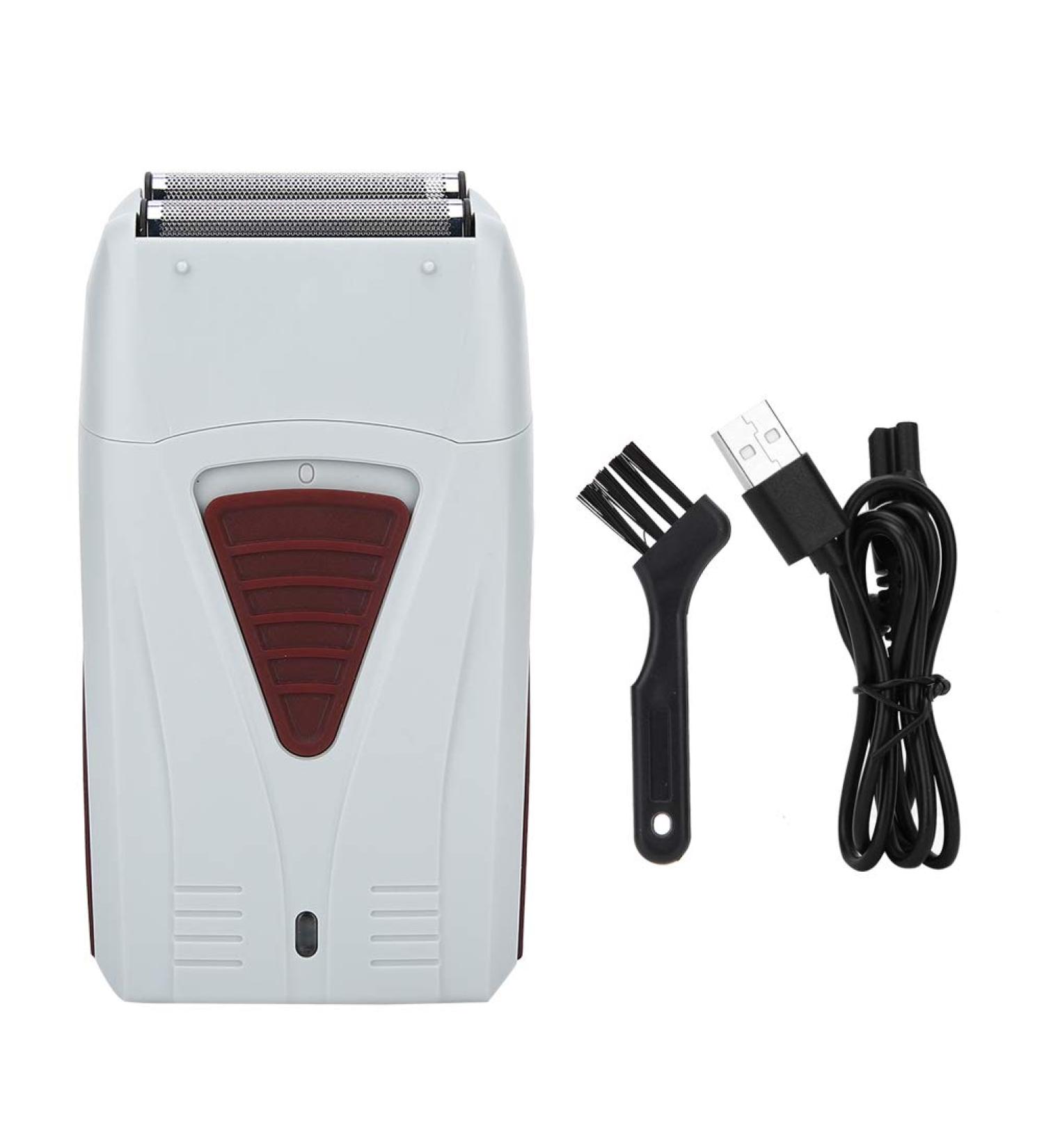 Double Head Electric Shaver Razor for Men Close Bald Barber Shaver Trimmer Waterproof Wet & Dry Electric Hair Clipper Double Head Shaver Men's Grooming Set with Trimmer for Beard Head - Buy Online on GoSupps.com