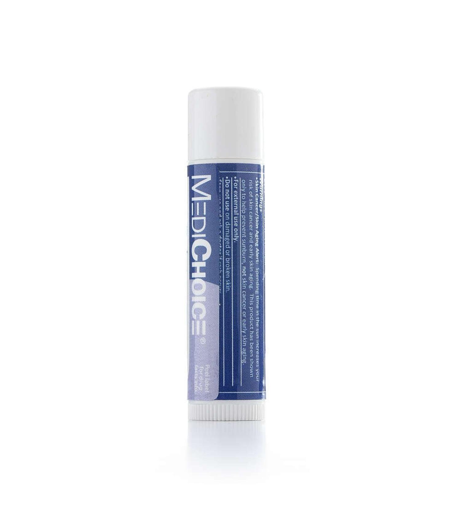 MediChoice Lip Balm SPF 15 - Box of 100 | Hydrating Sunscreen Protection Bulk Purchase for International Shipping - Buy Online on GoSupps.com
